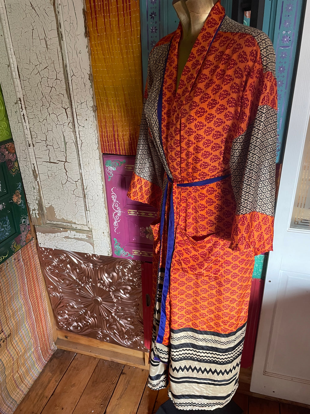 Silk Kimono - Free Size