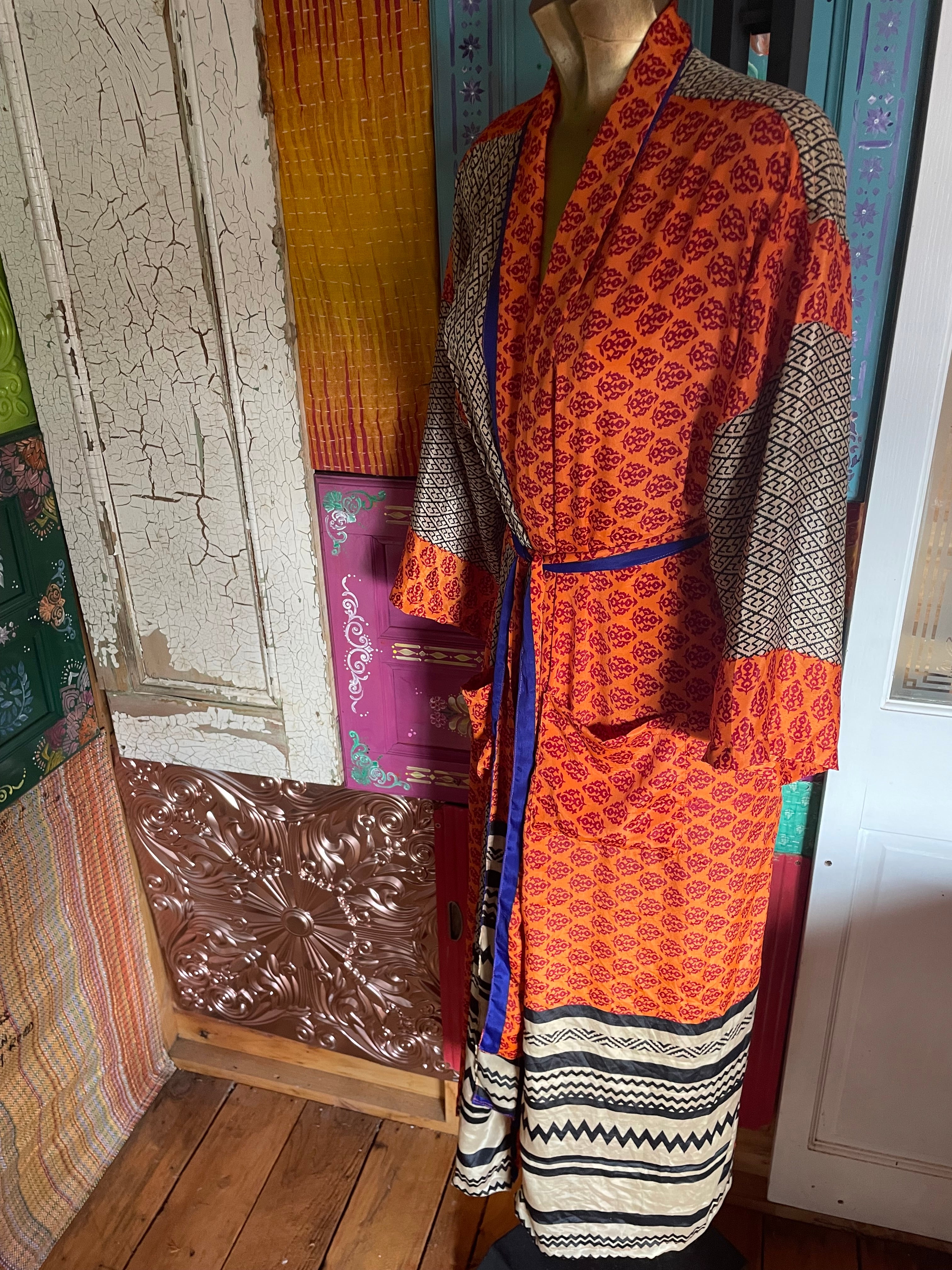 Silk Kimono - Free Size