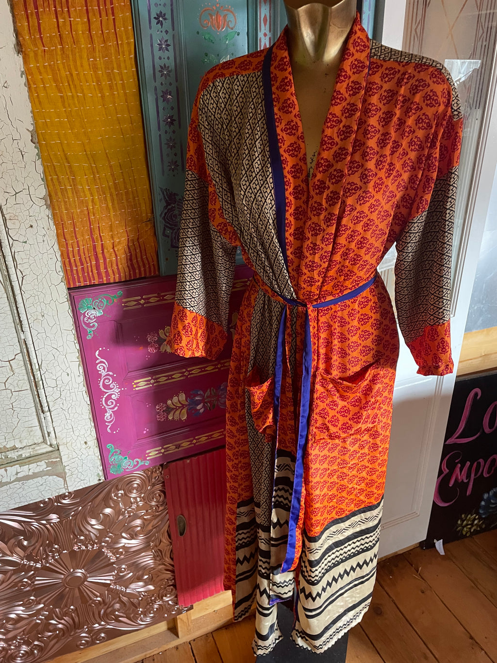 Silk Kimono - Free Size