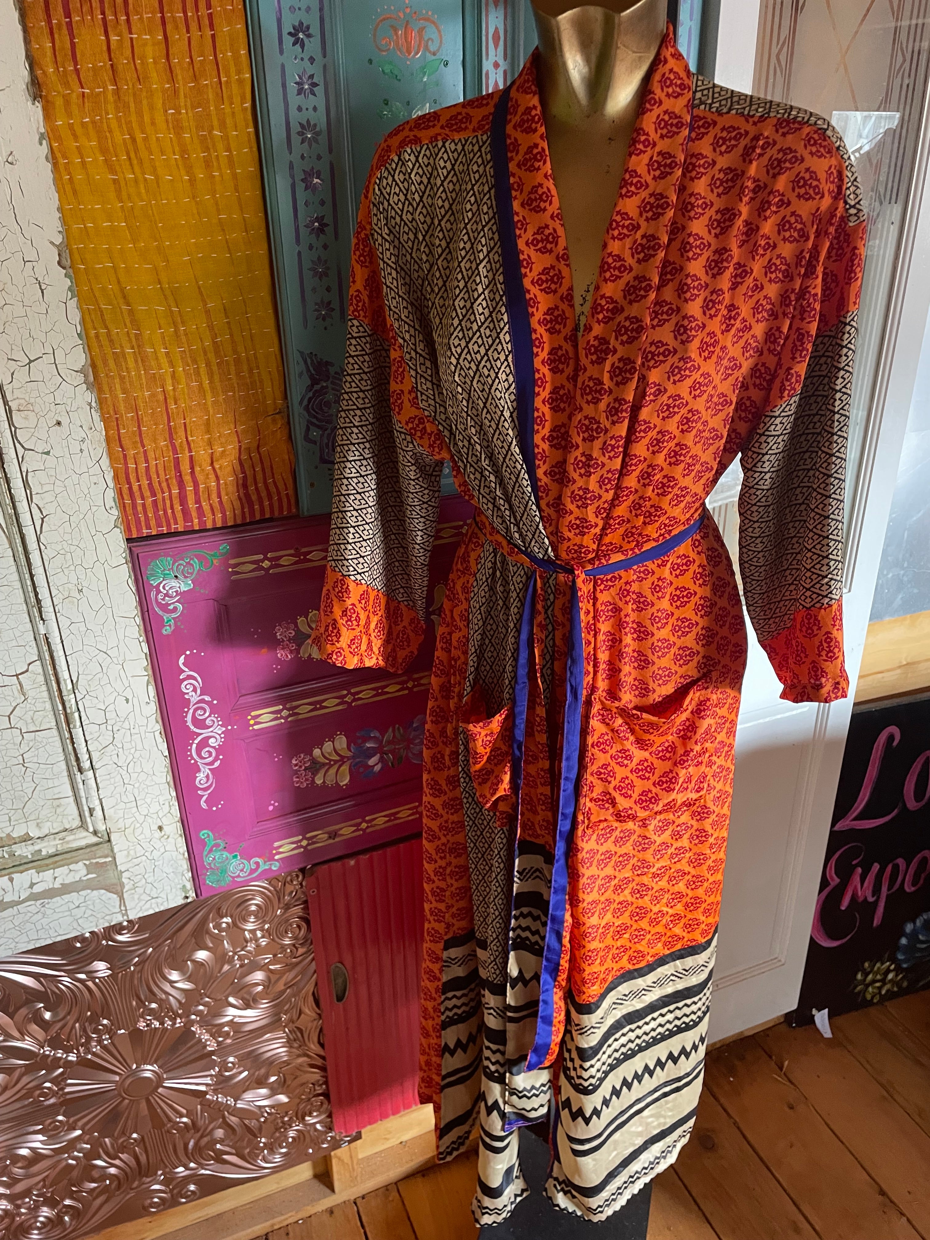 Silk Kimono - Free Size