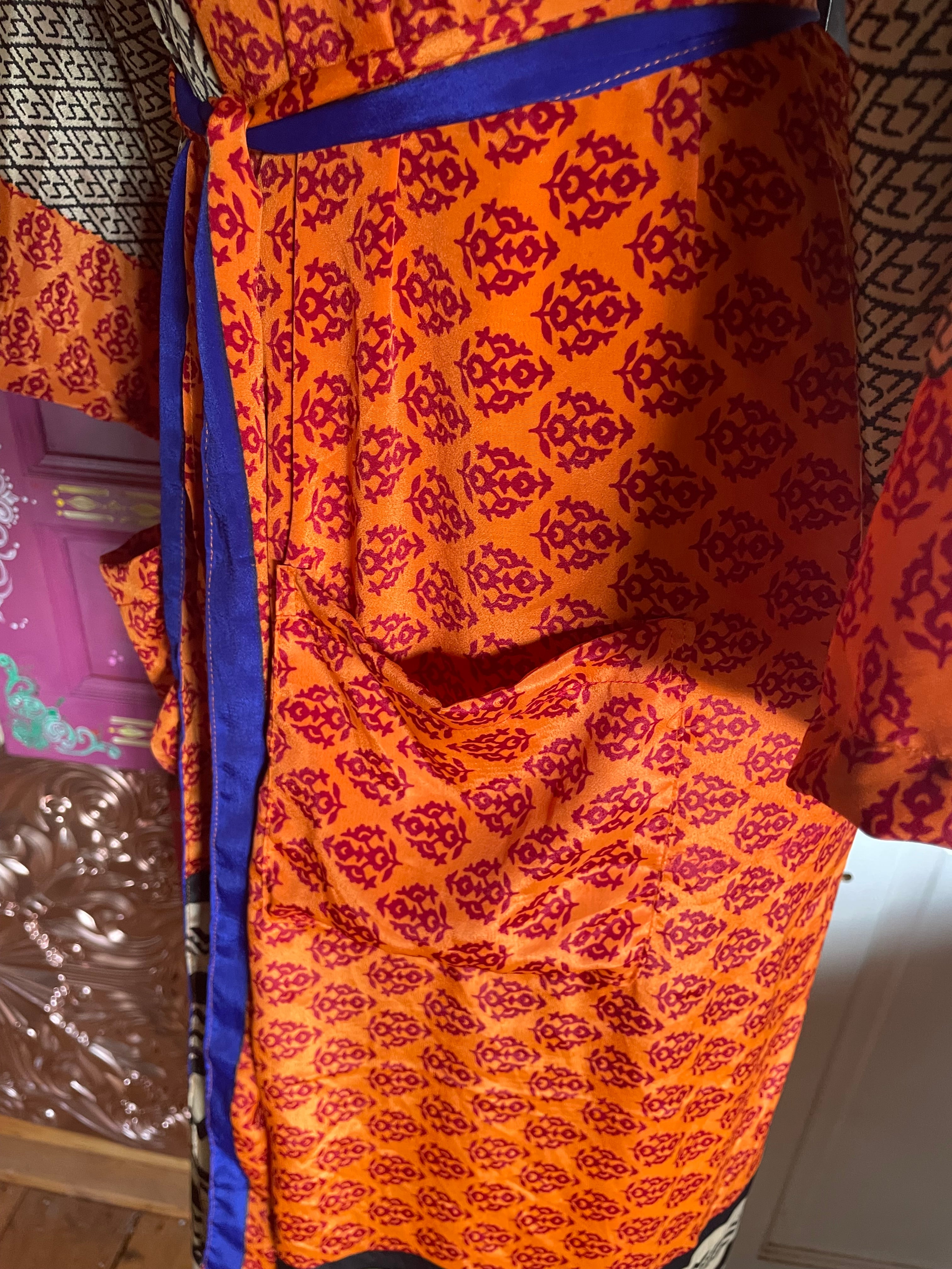 Silk Kimono - Free Size