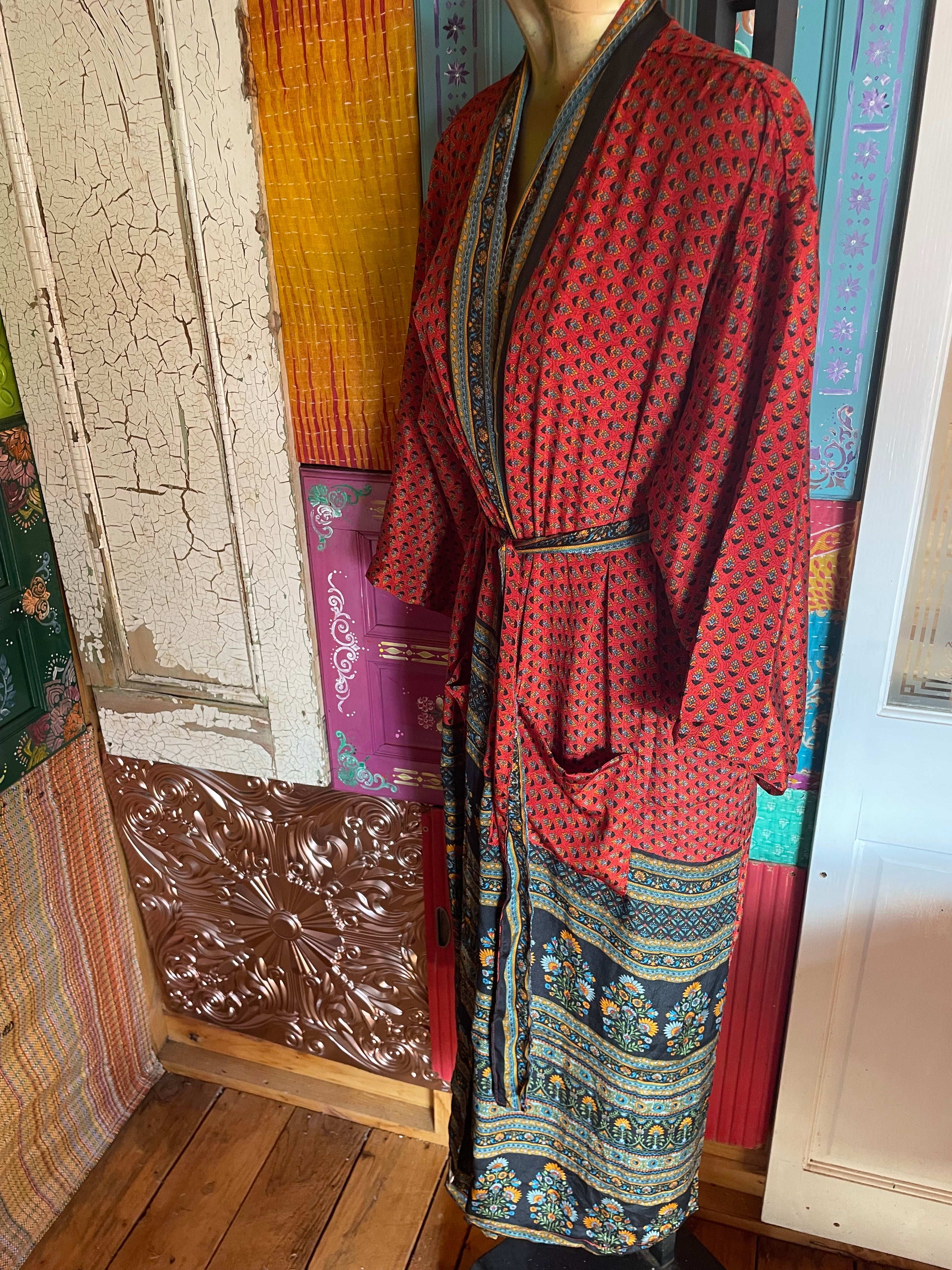 Silk Kimono - Free Size