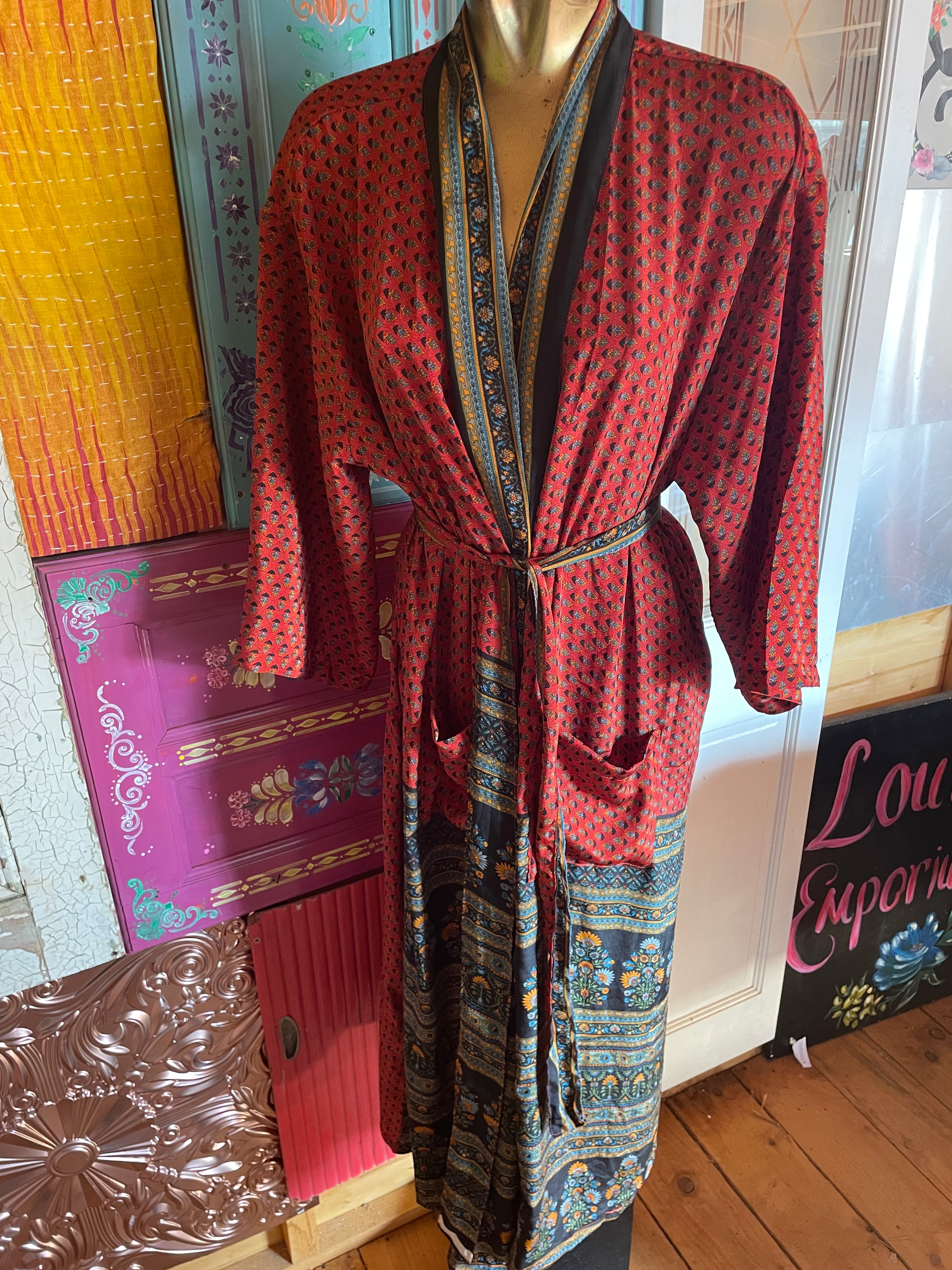 Silk Kimono - Free Size