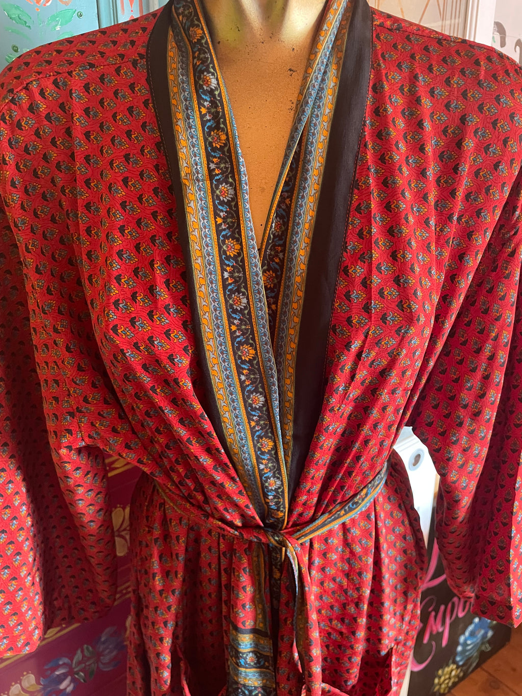 Silk Kimono - Free Size