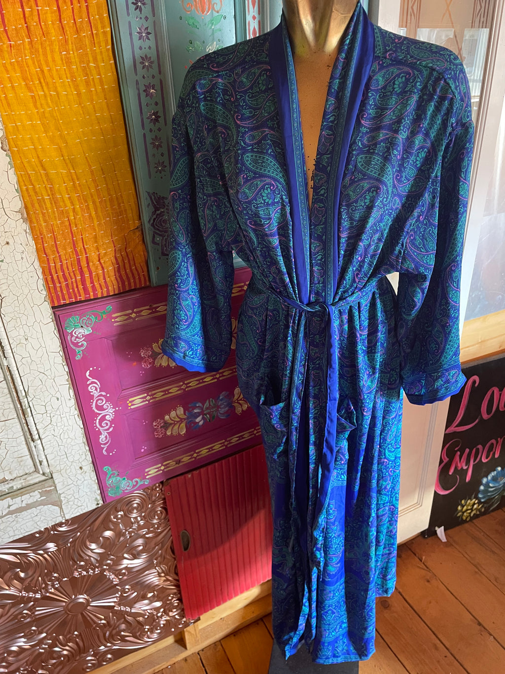 Silk Kimono - Free Size