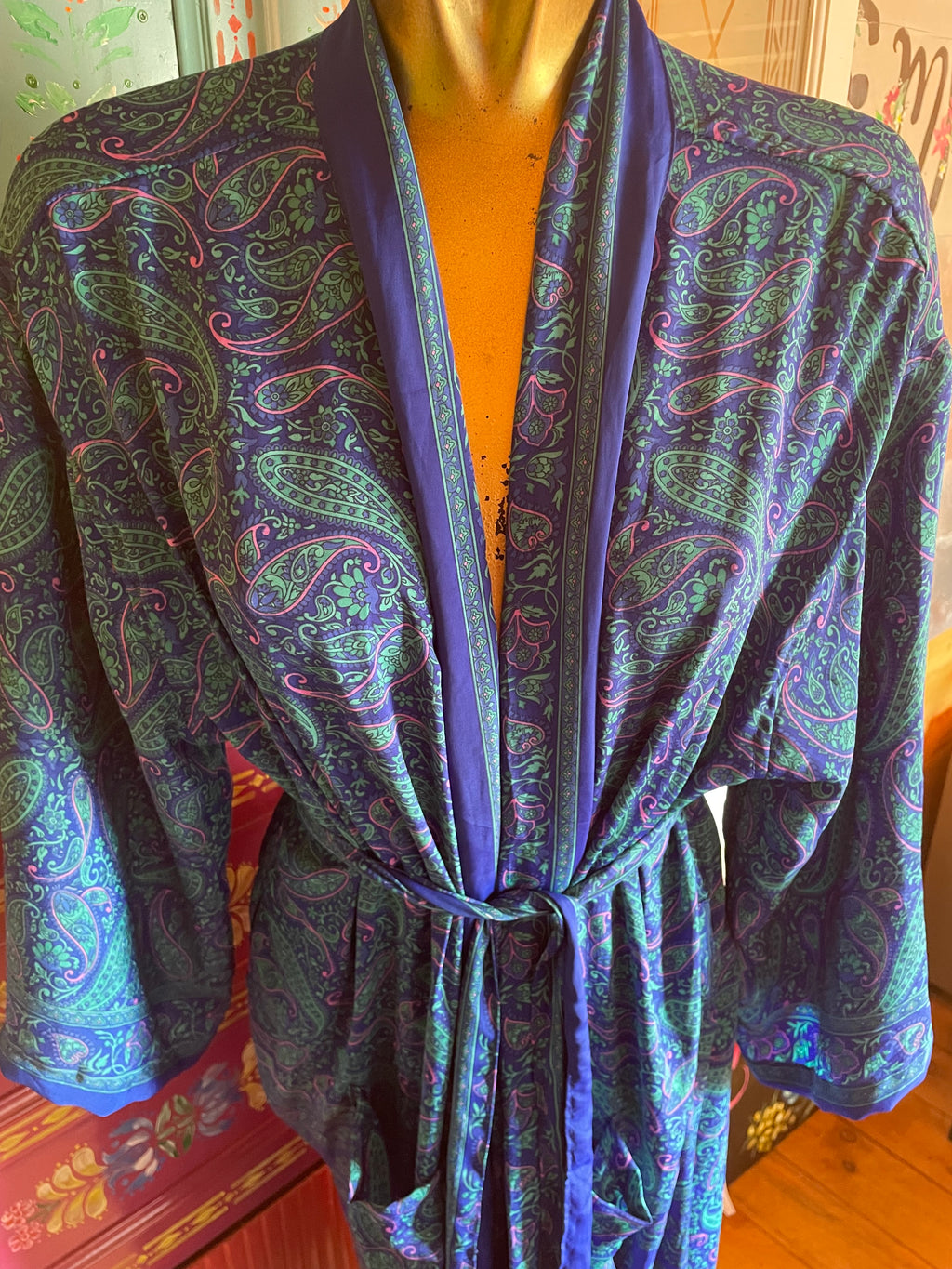 Silk Kimono - Free Size