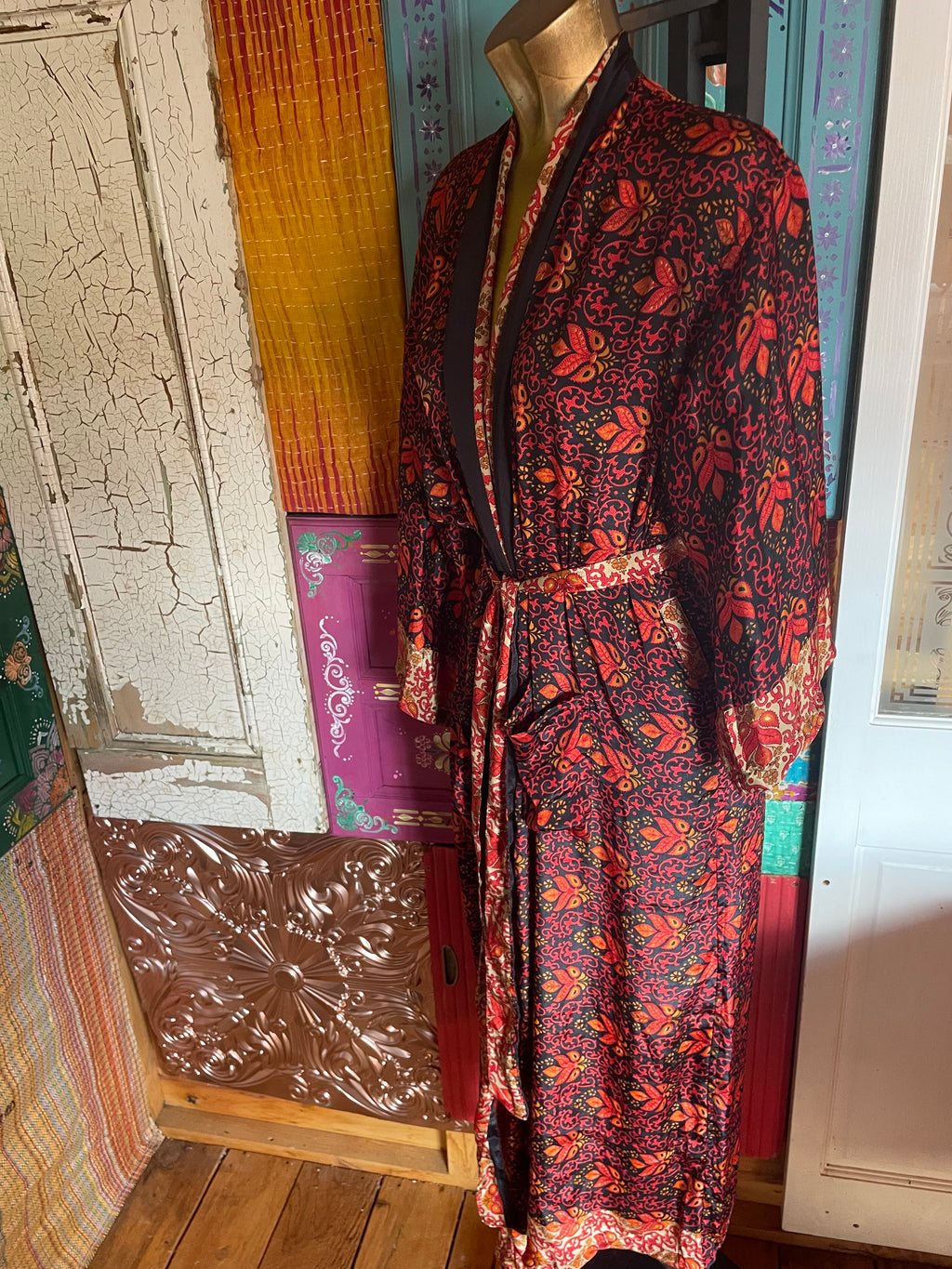 Silk Kimono - Free Size