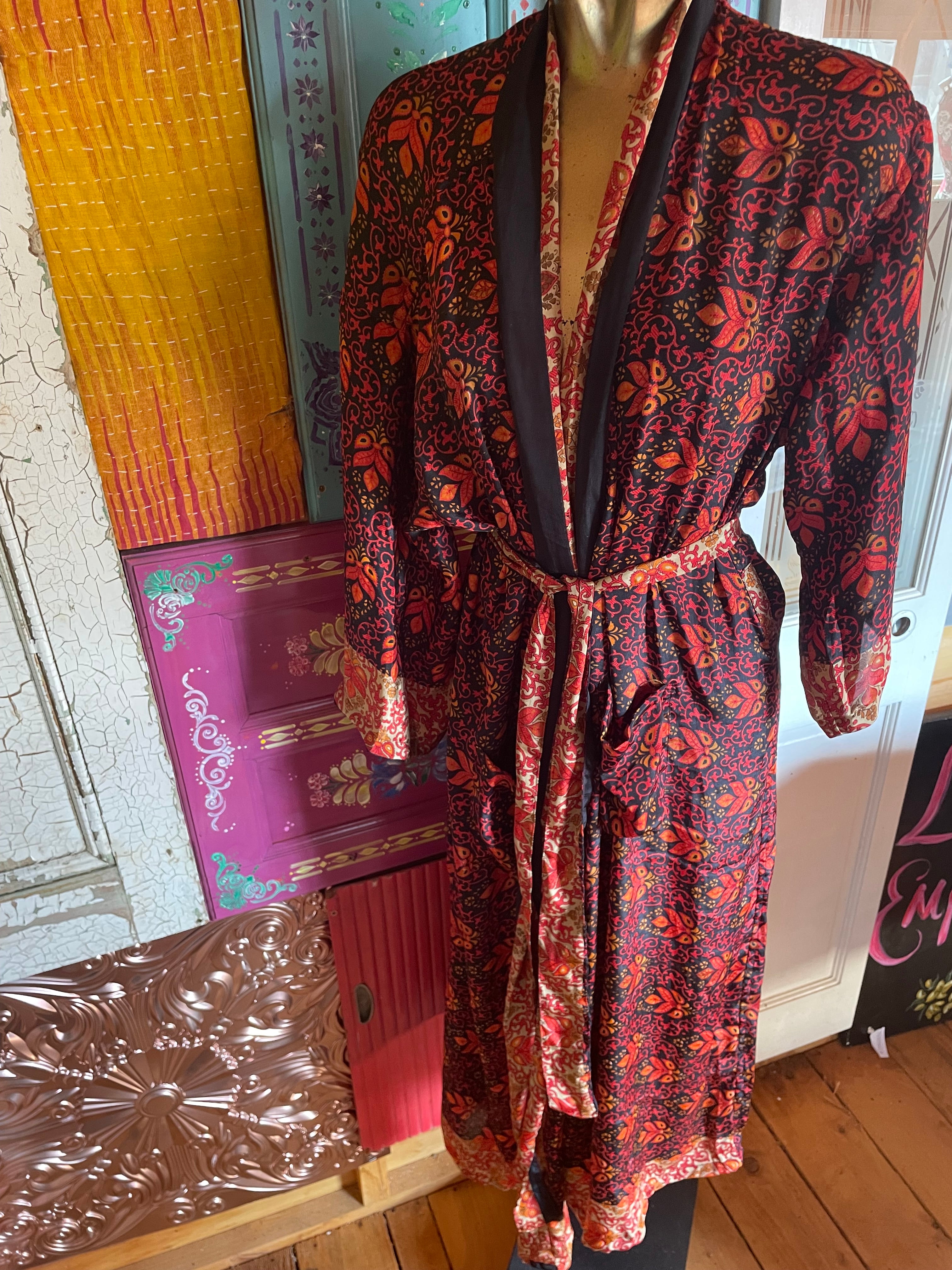 Silk Kimono - Free Size