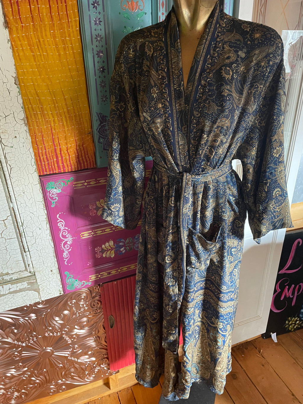 Silk Kimono - Free Size