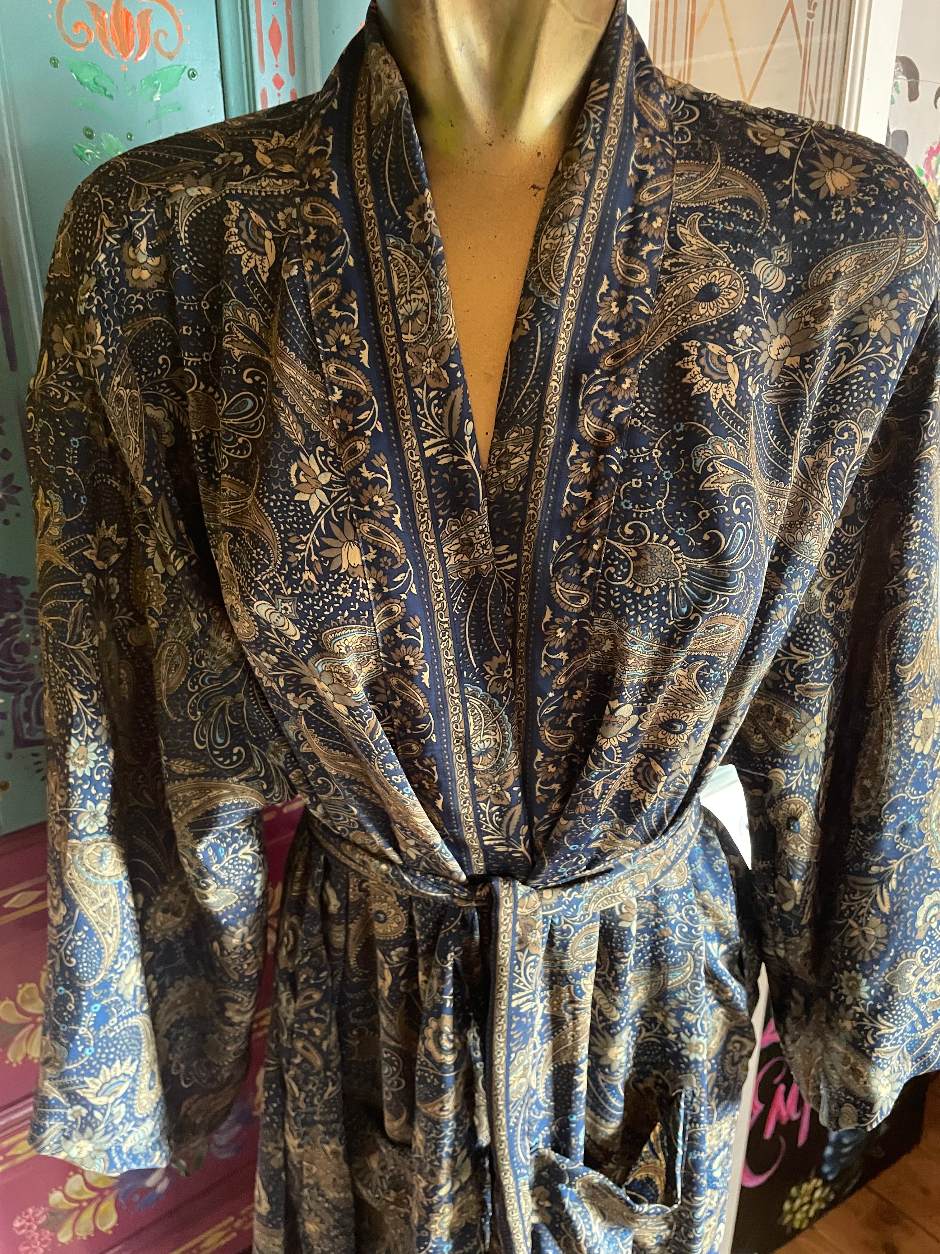 Silk Kimono - Free Size