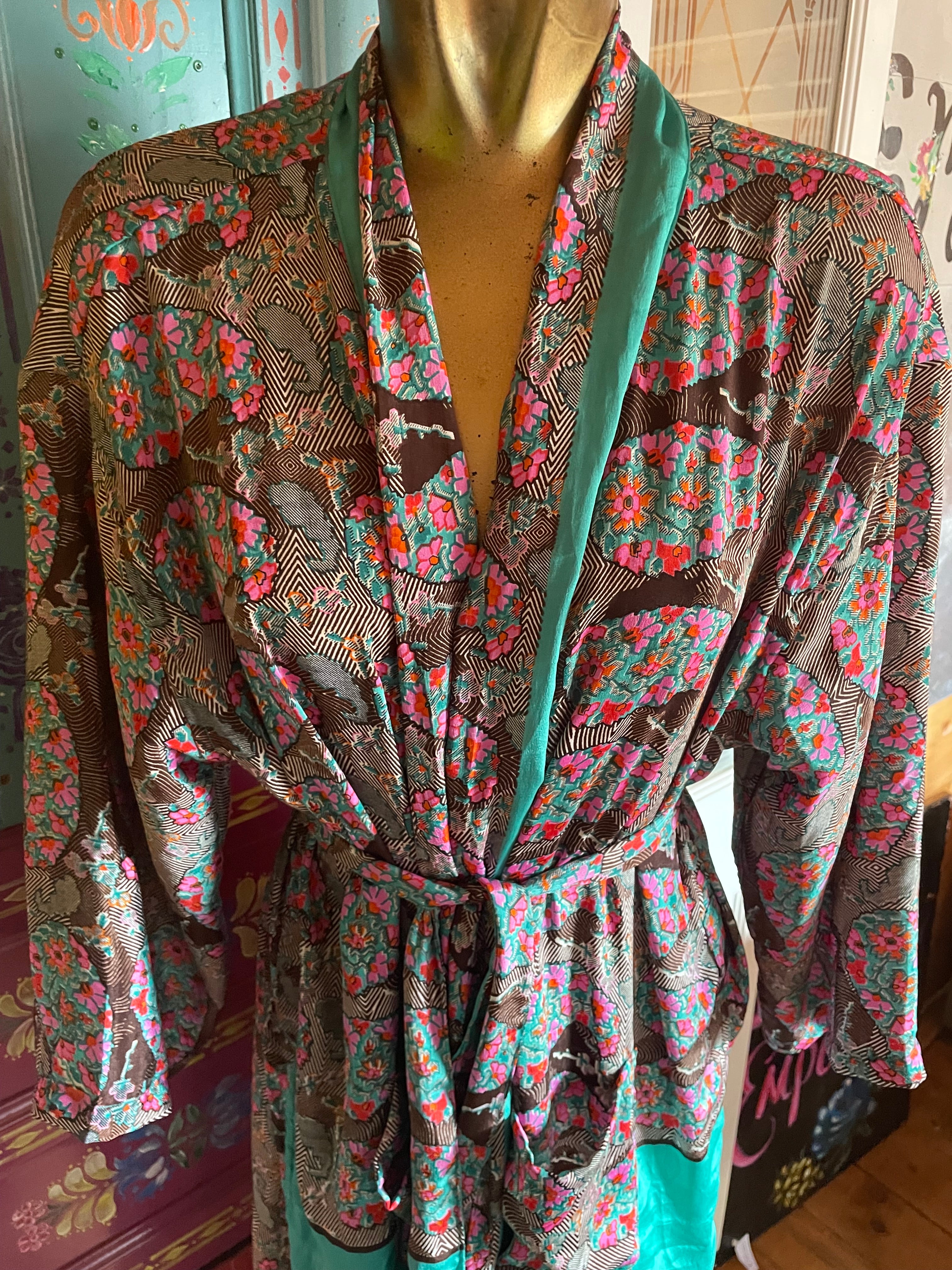Silk Kimono - Free Size