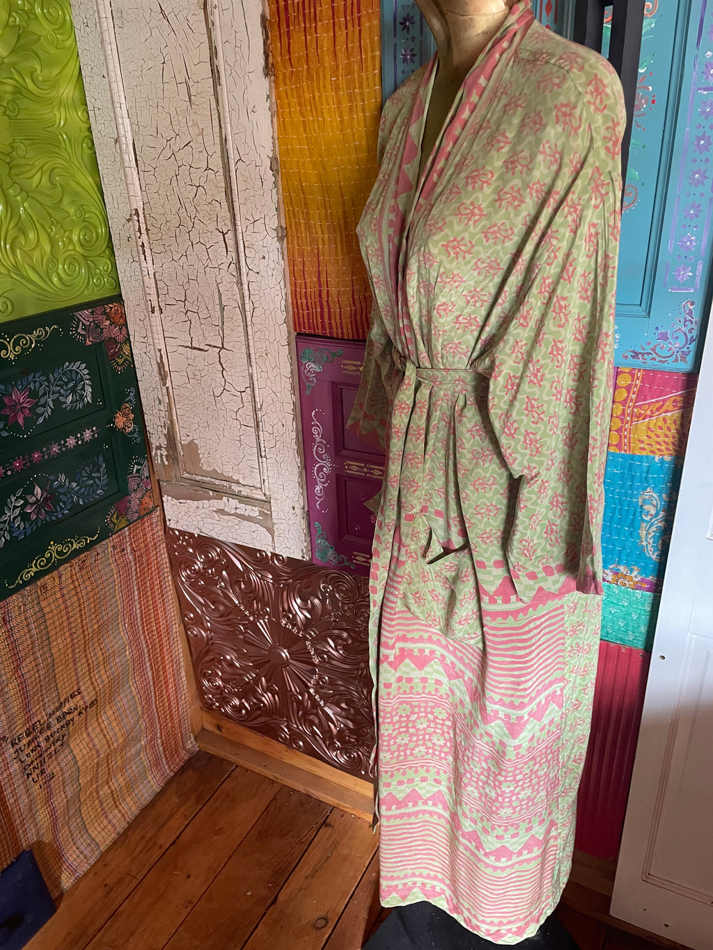 Silk Kimono - Free Size