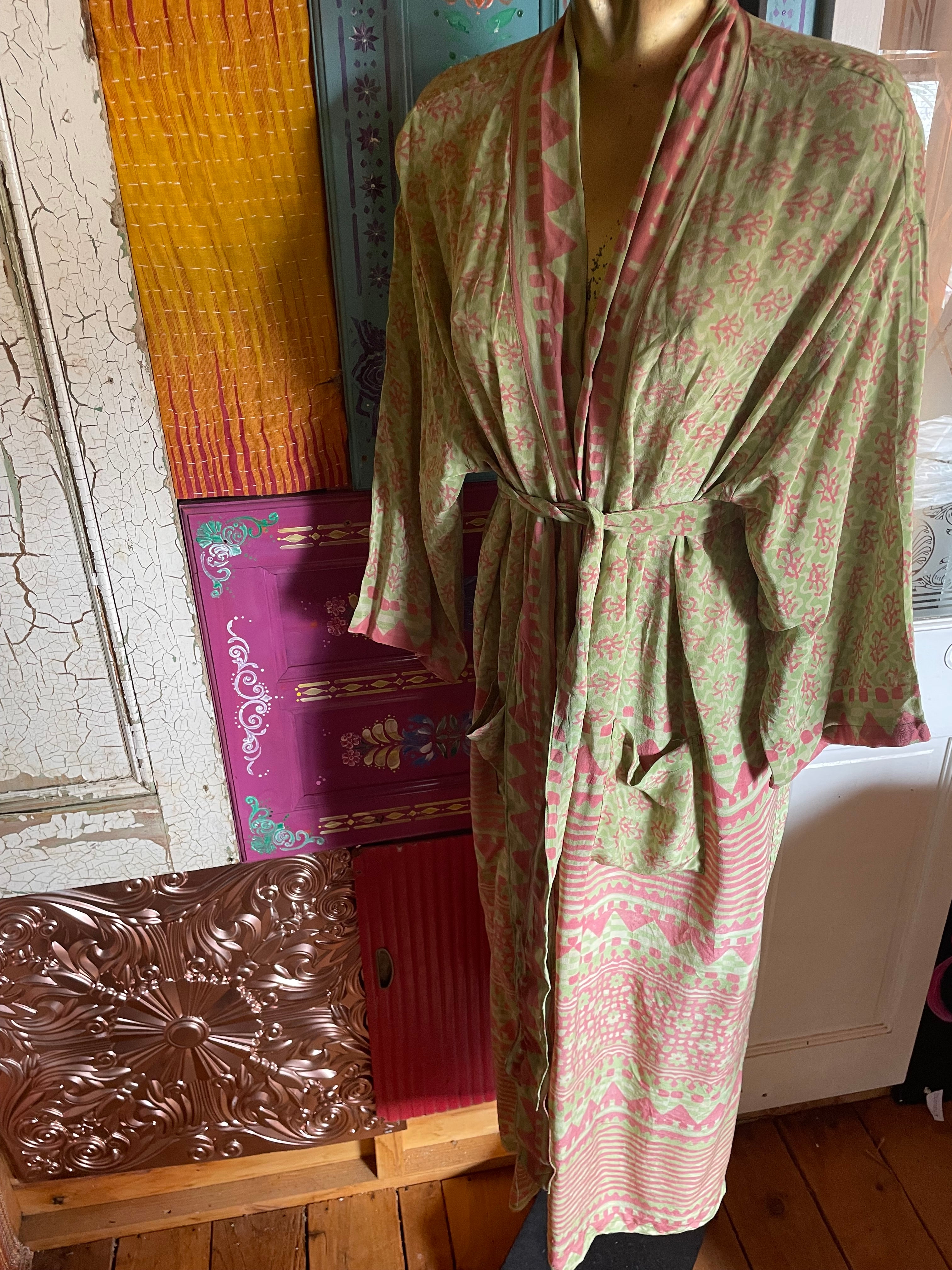 Silk Kimono - Free Size