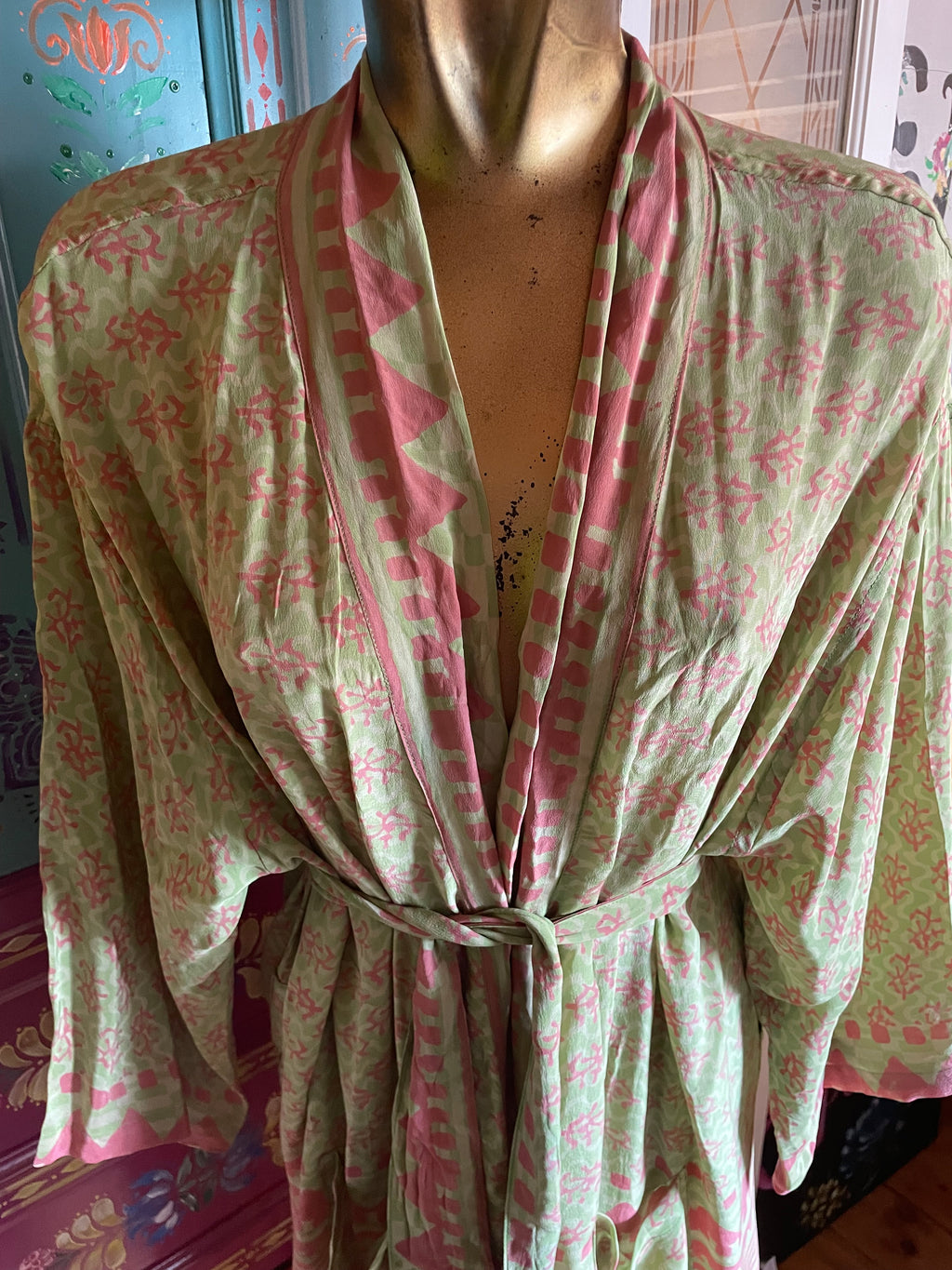 Silk Kimono - Free Size