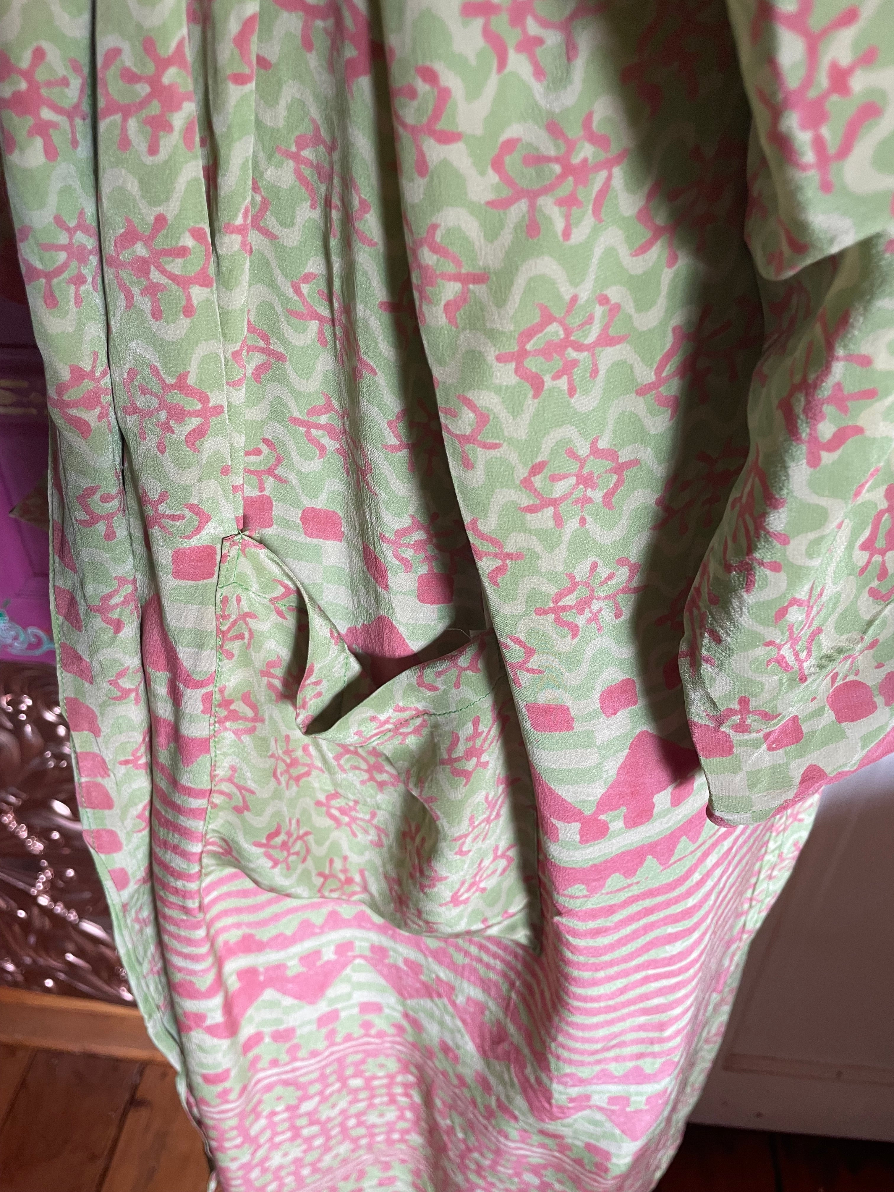 Silk Kimono - Free Size