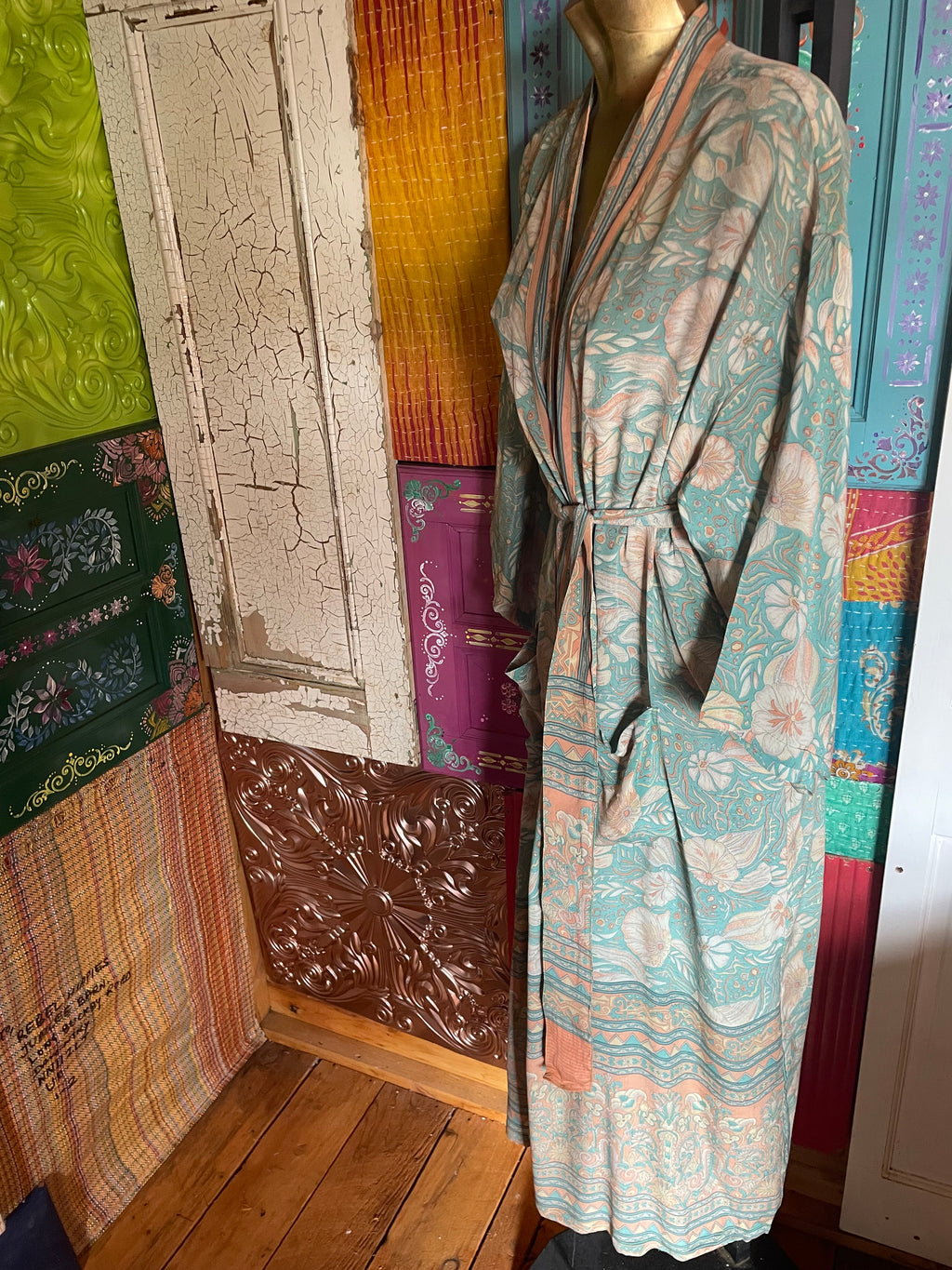 Silk Kimono - Free Size