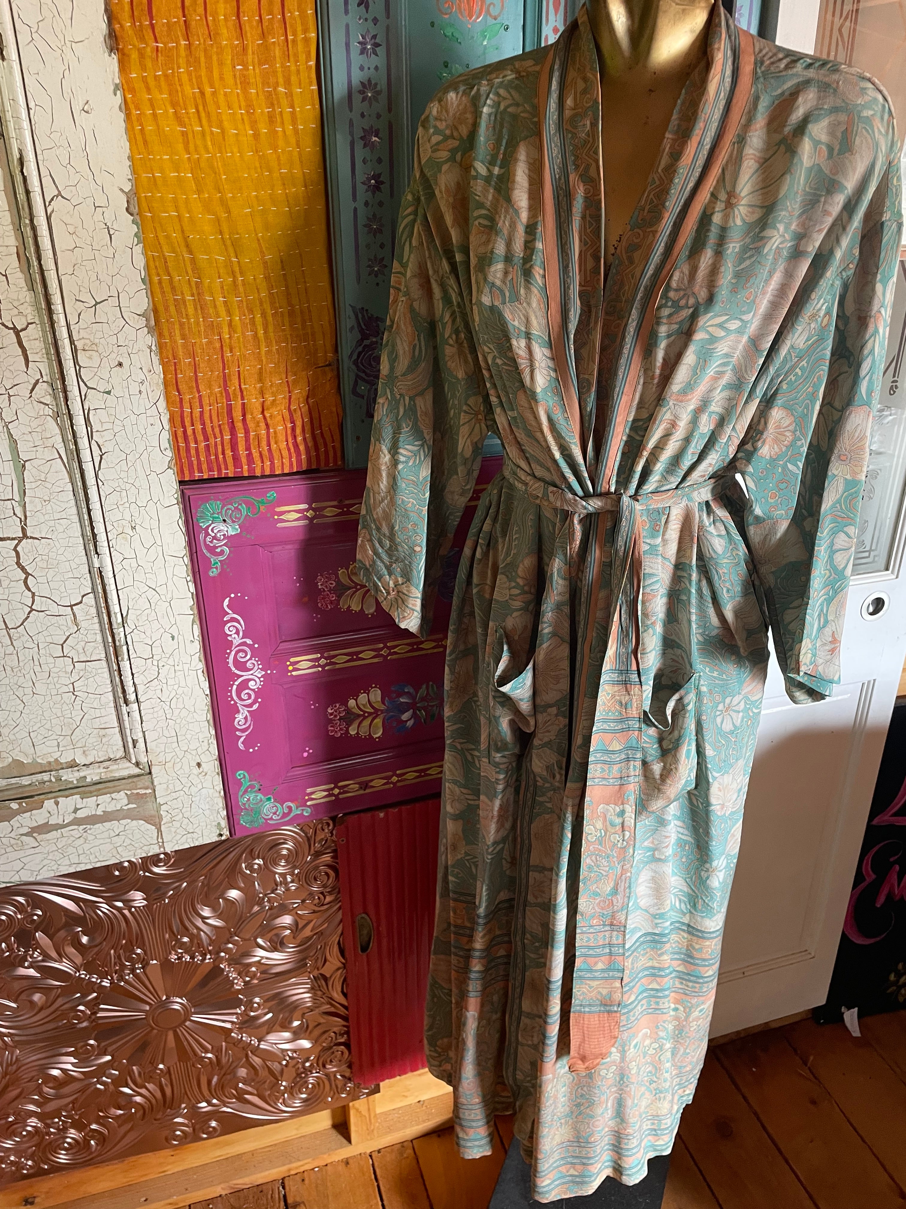 Silk Kimono - Free Size