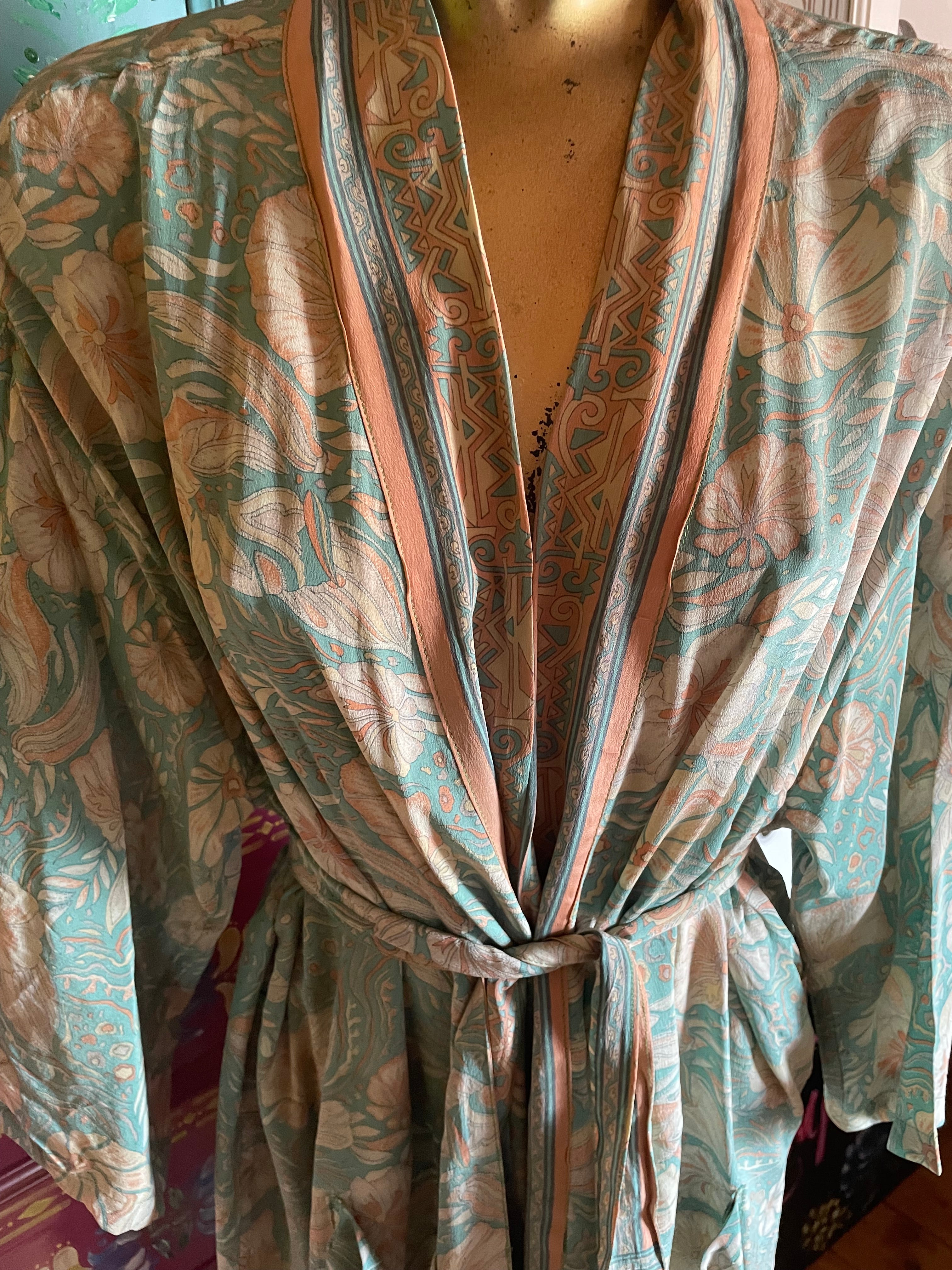 Silk Kimono - Free Size