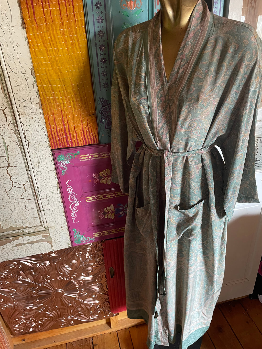 Silk Kimono - Free Size