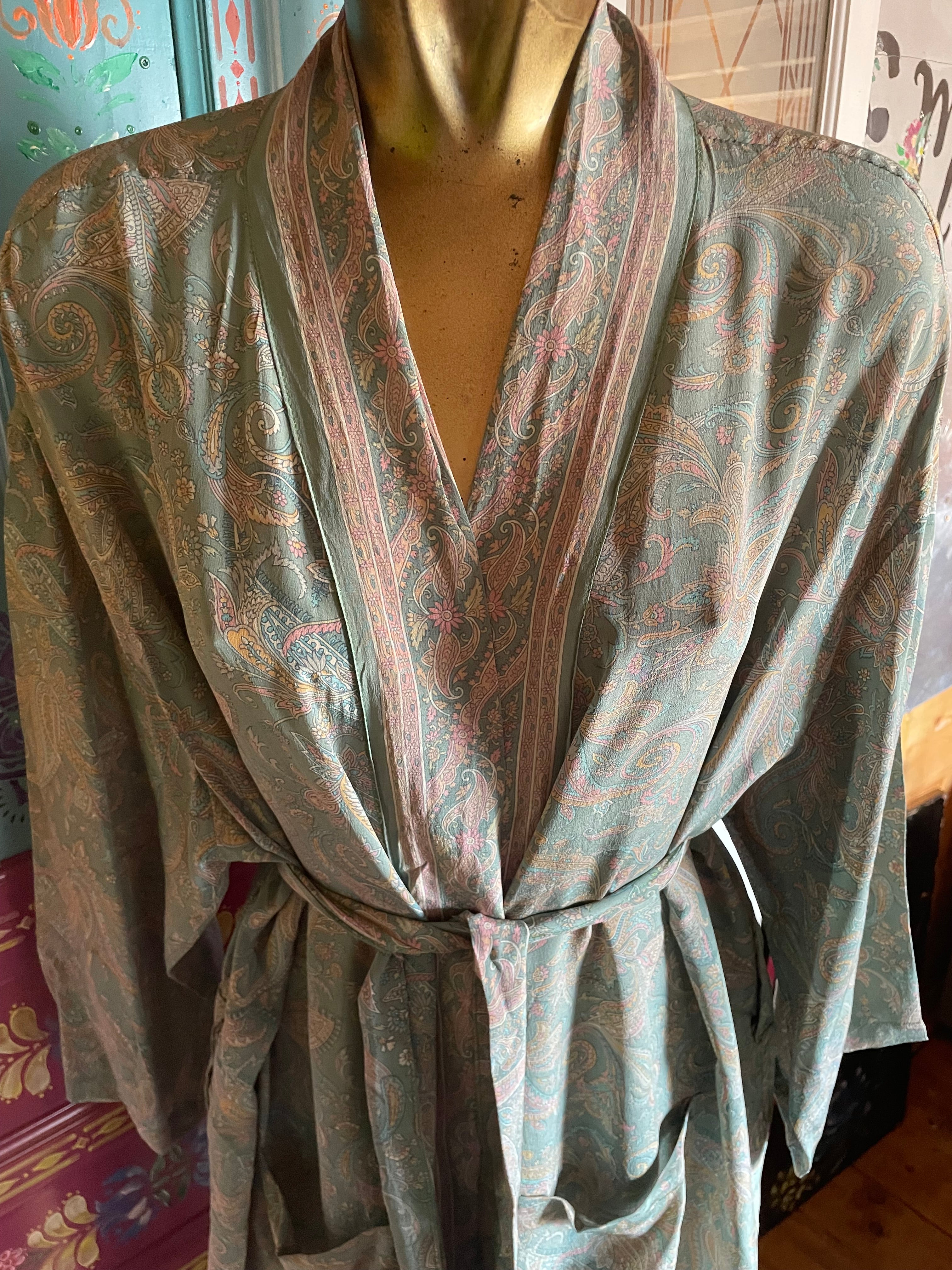 Silk Kimono - Free Size