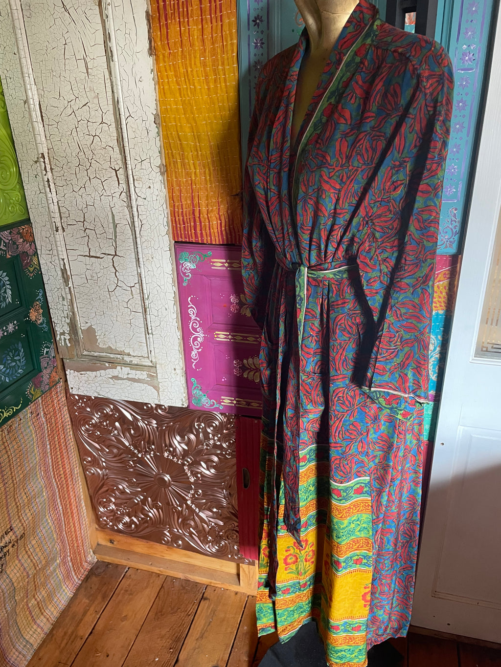 Silk Kimono - Free Size