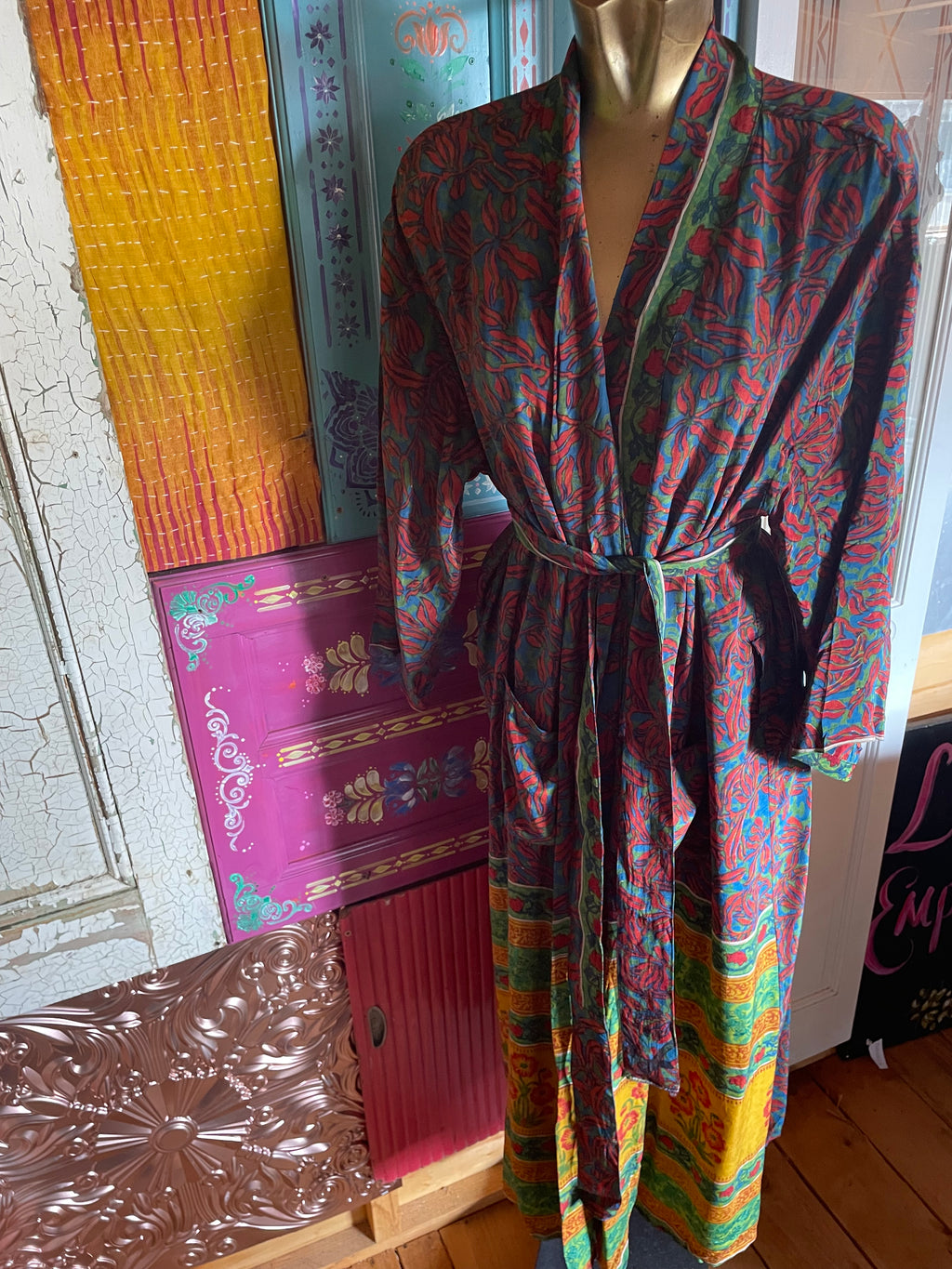 Silk Kimono - Free Size
