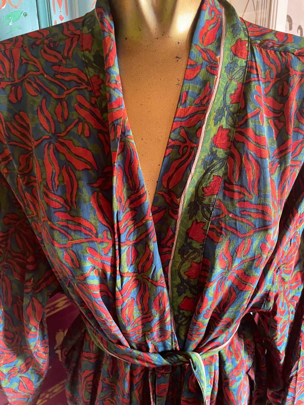 Silk Kimono - Free Size