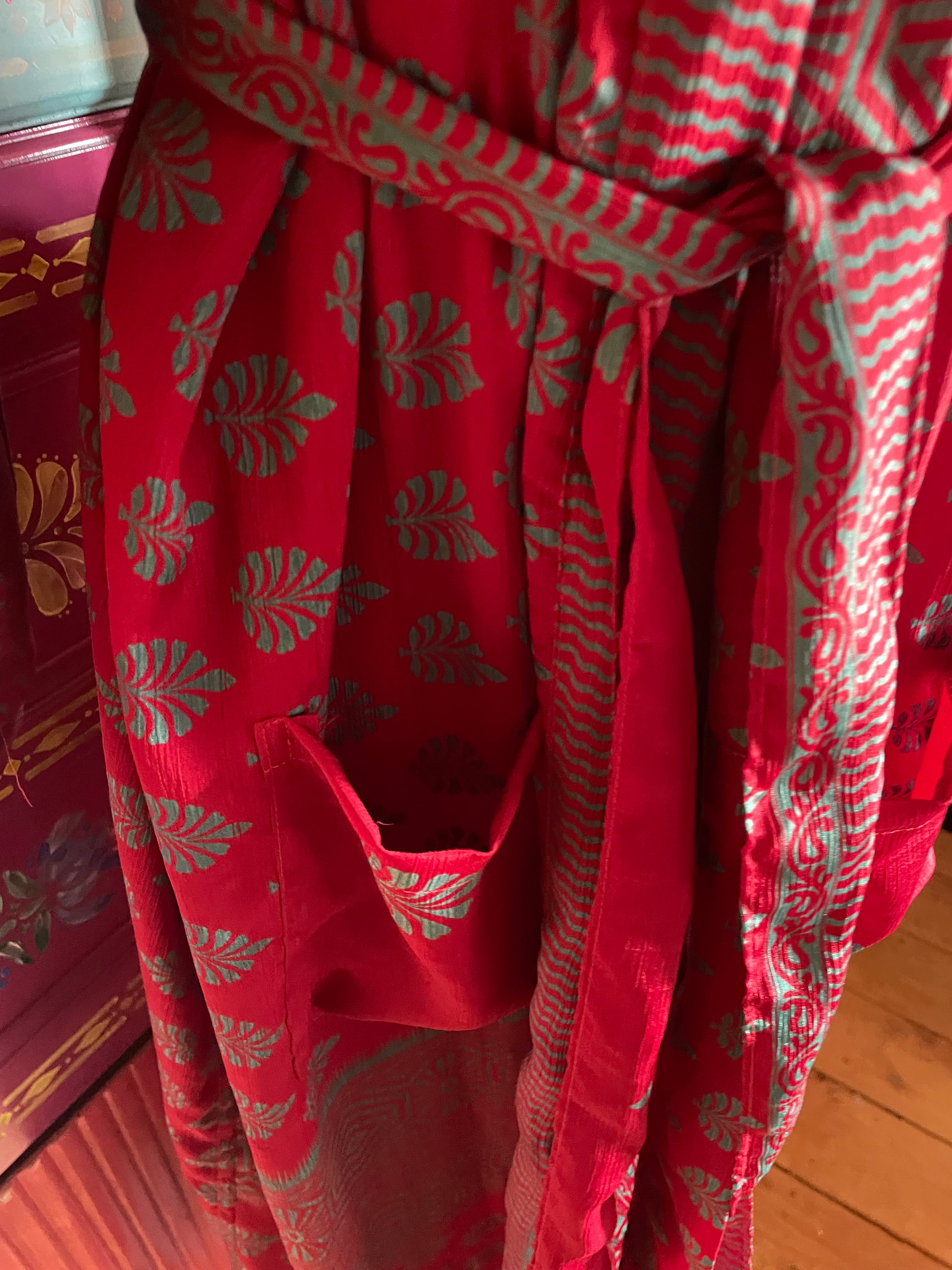 Silk Kimono - Free Size