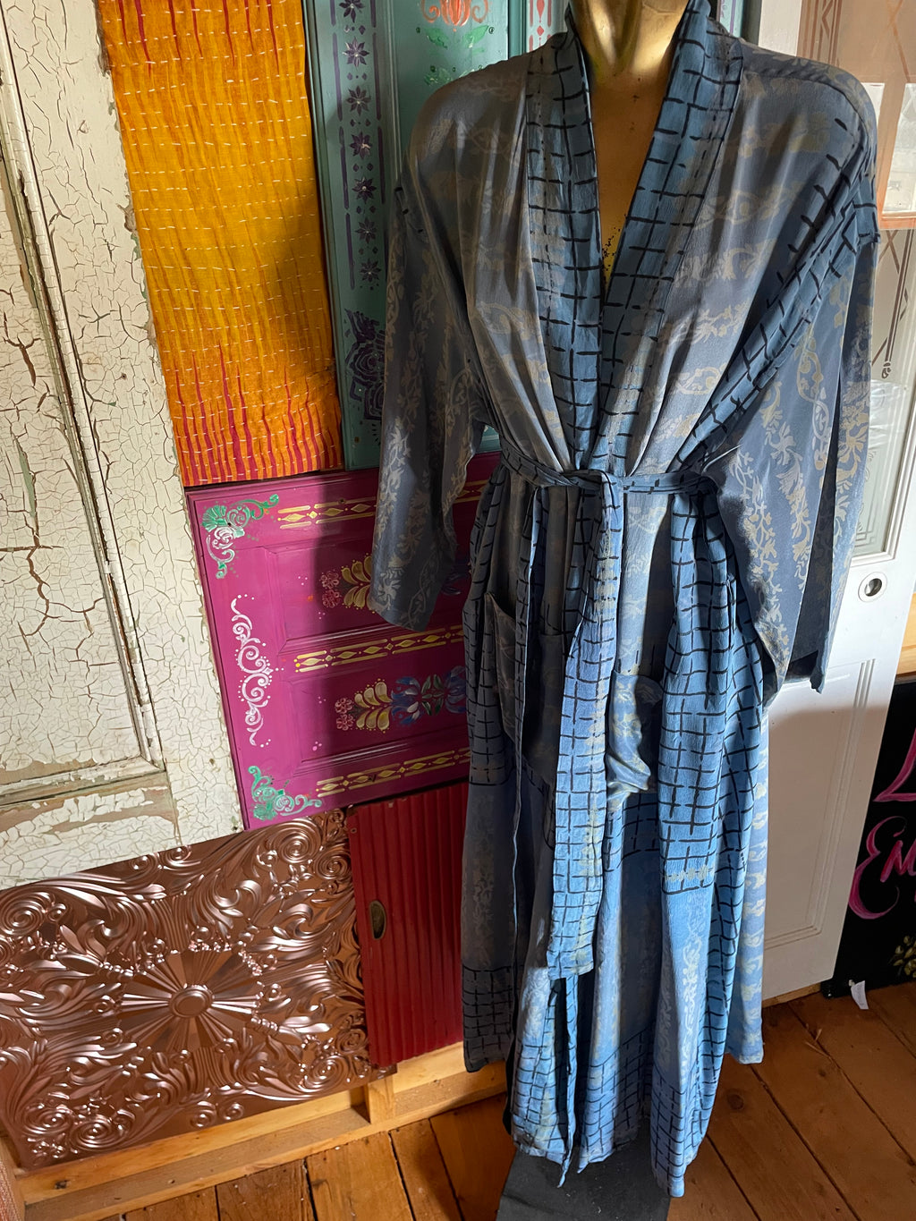 Silk Kimono - Free Size