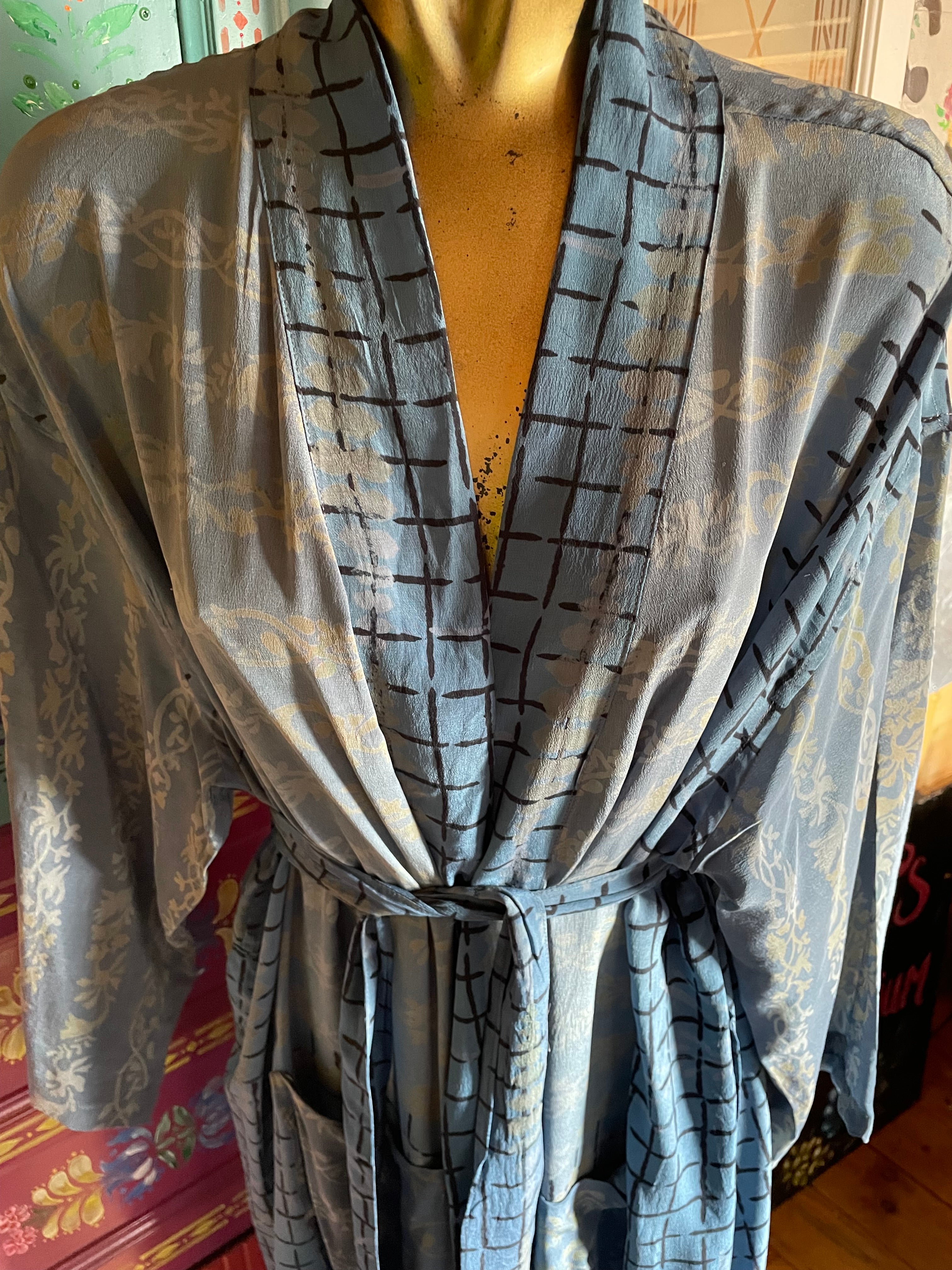 Silk Kimono - Free Size