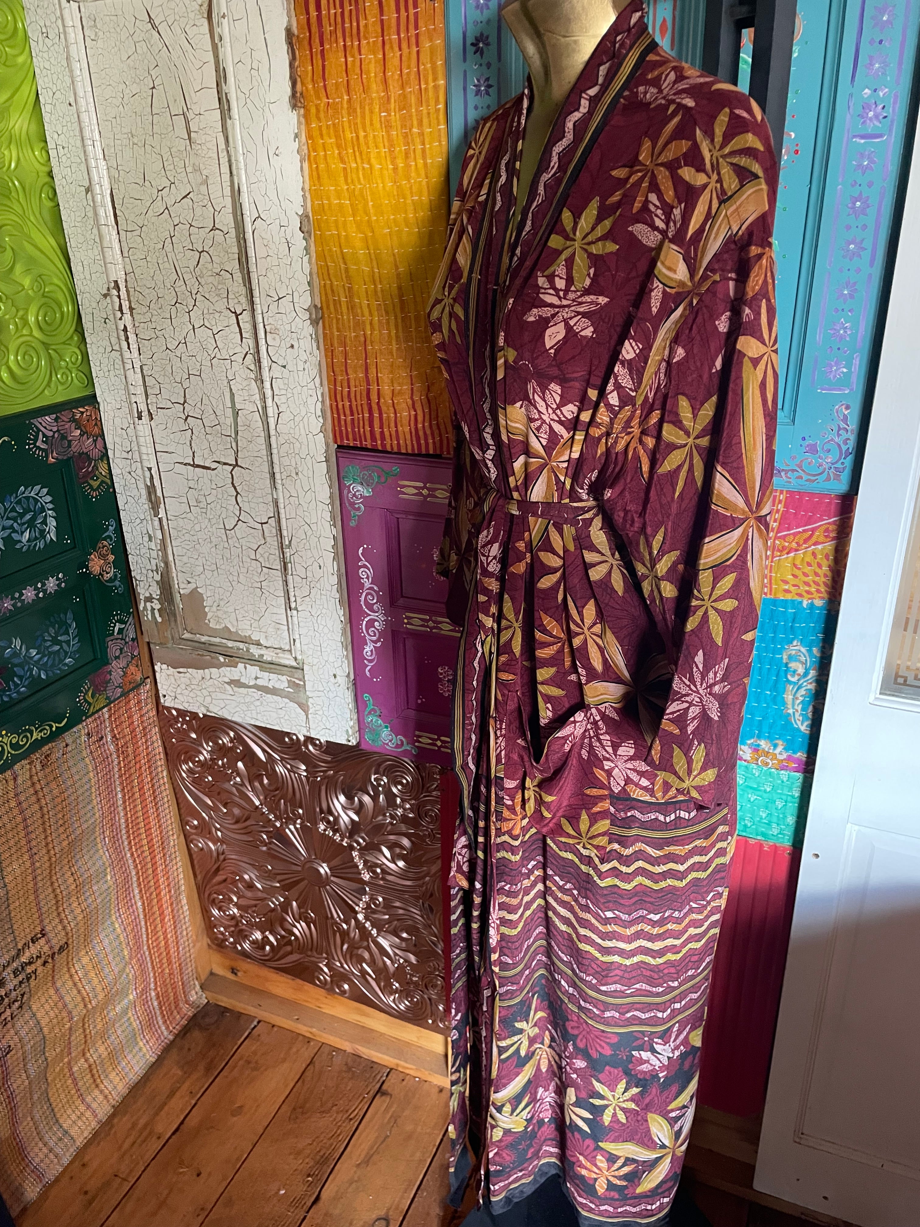 Silk Kimono - Free Size