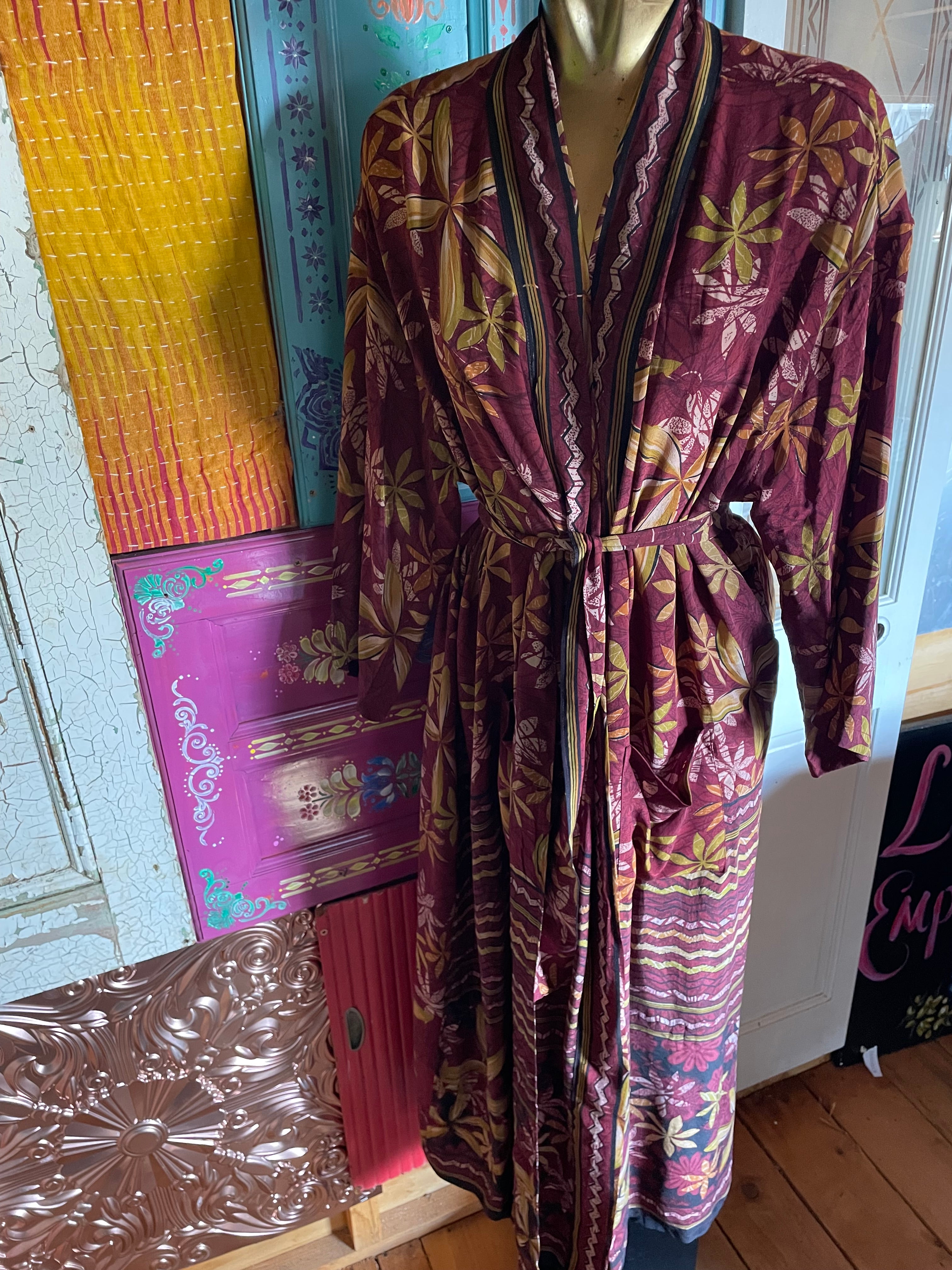Silk Kimono - Free Size