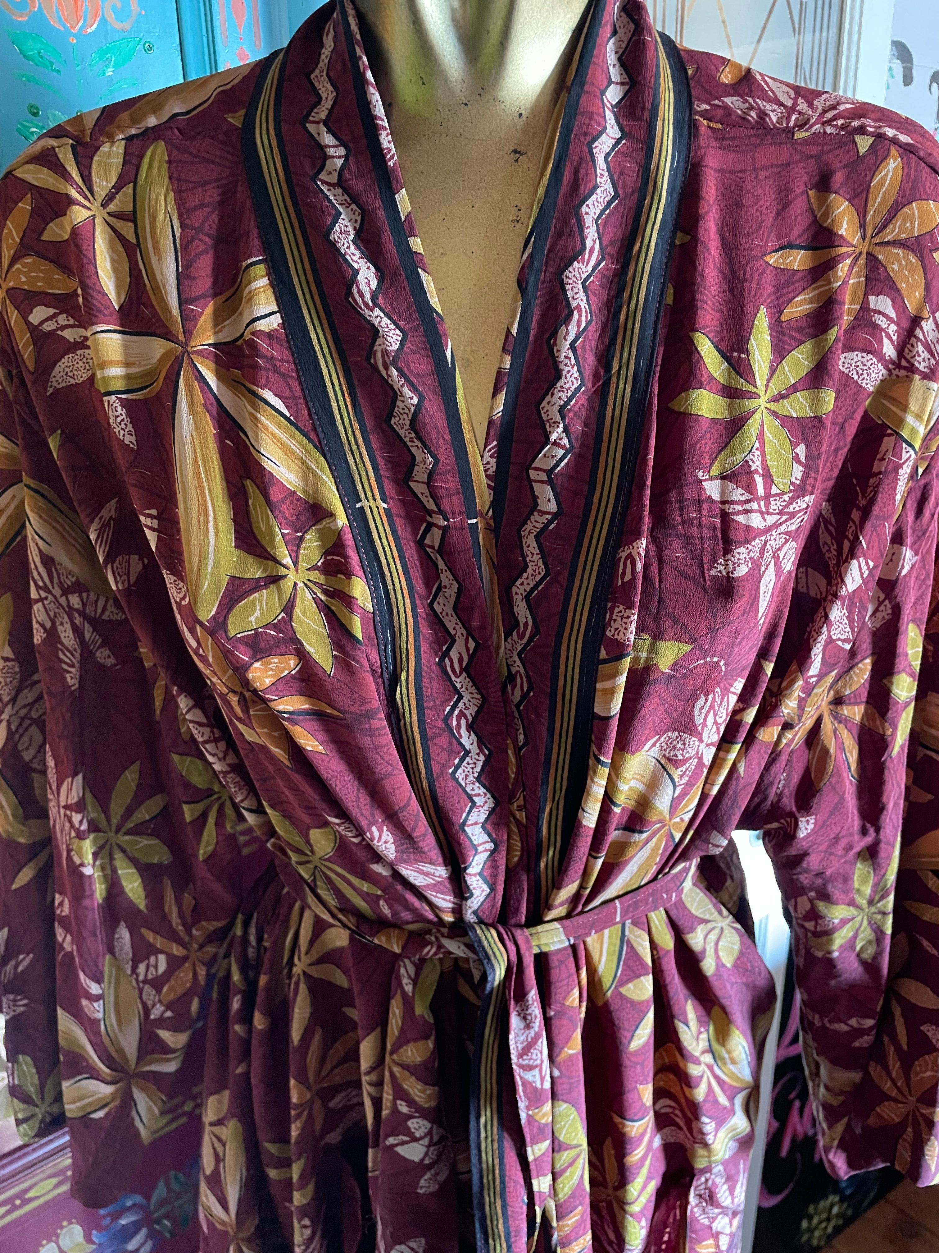 Silk Kimono - Free Size