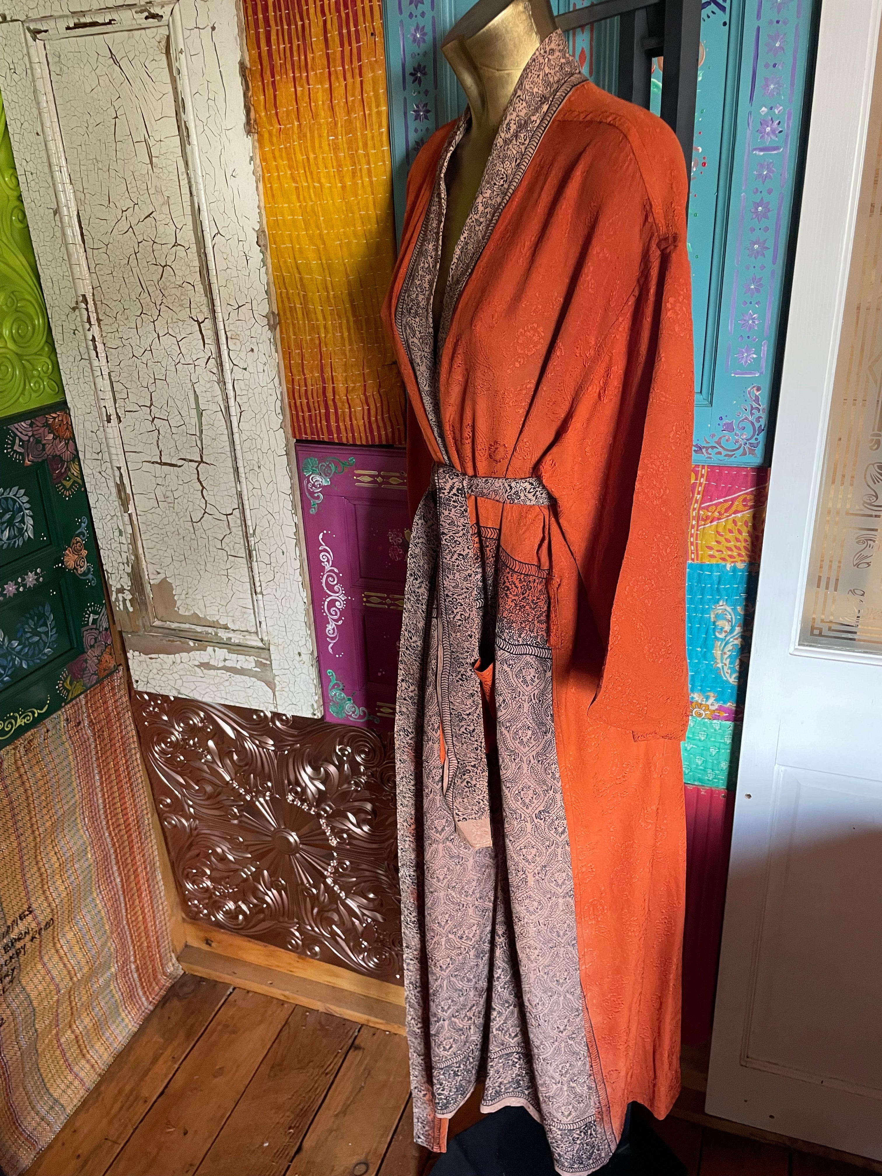 Silk Kimono - Free Size