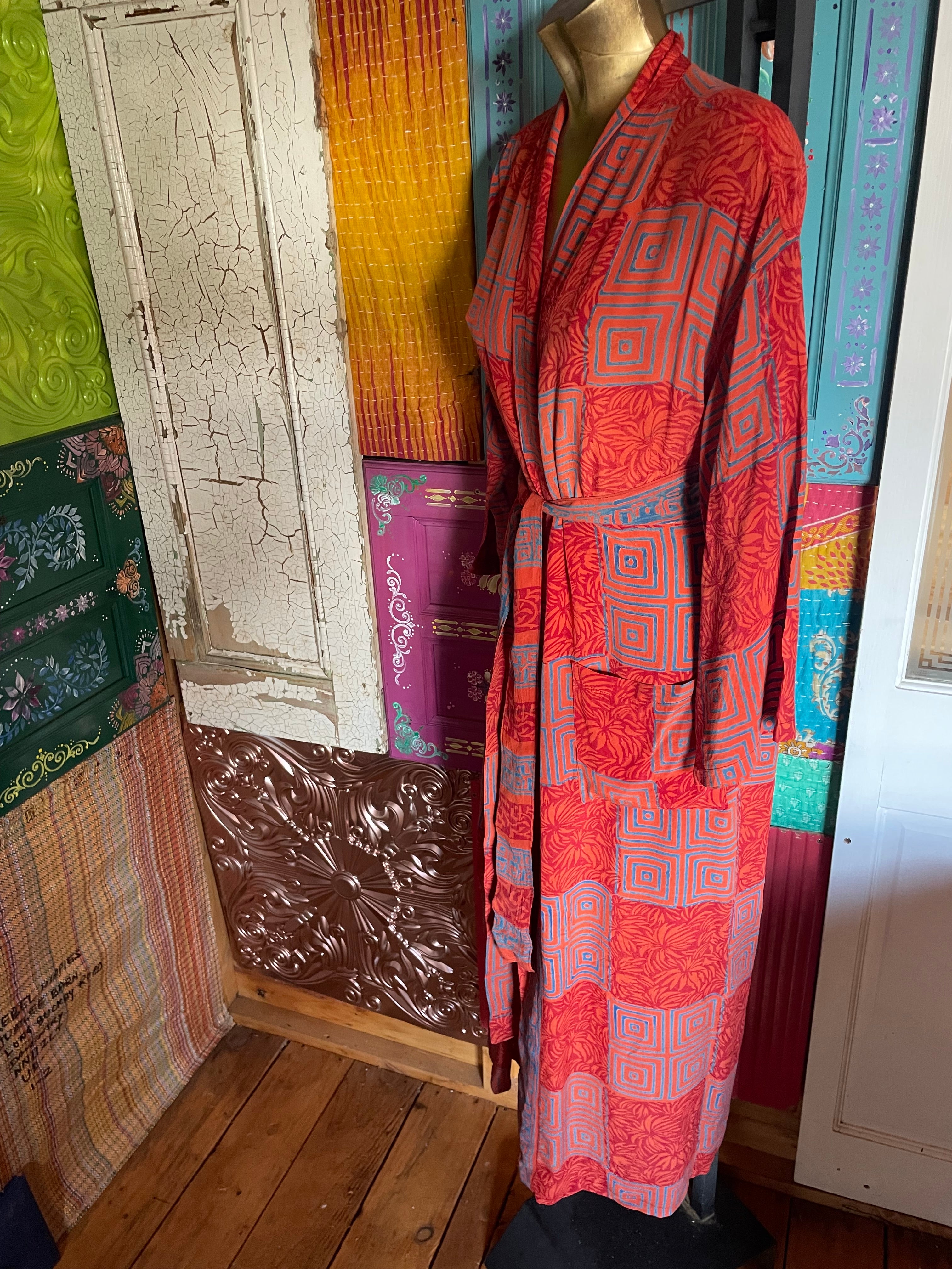 Silk Kimono - Free Size