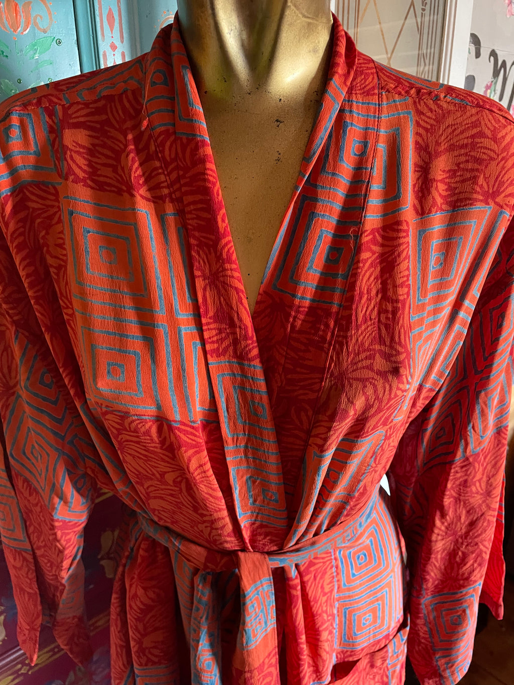 Silk Kimono - Free Size