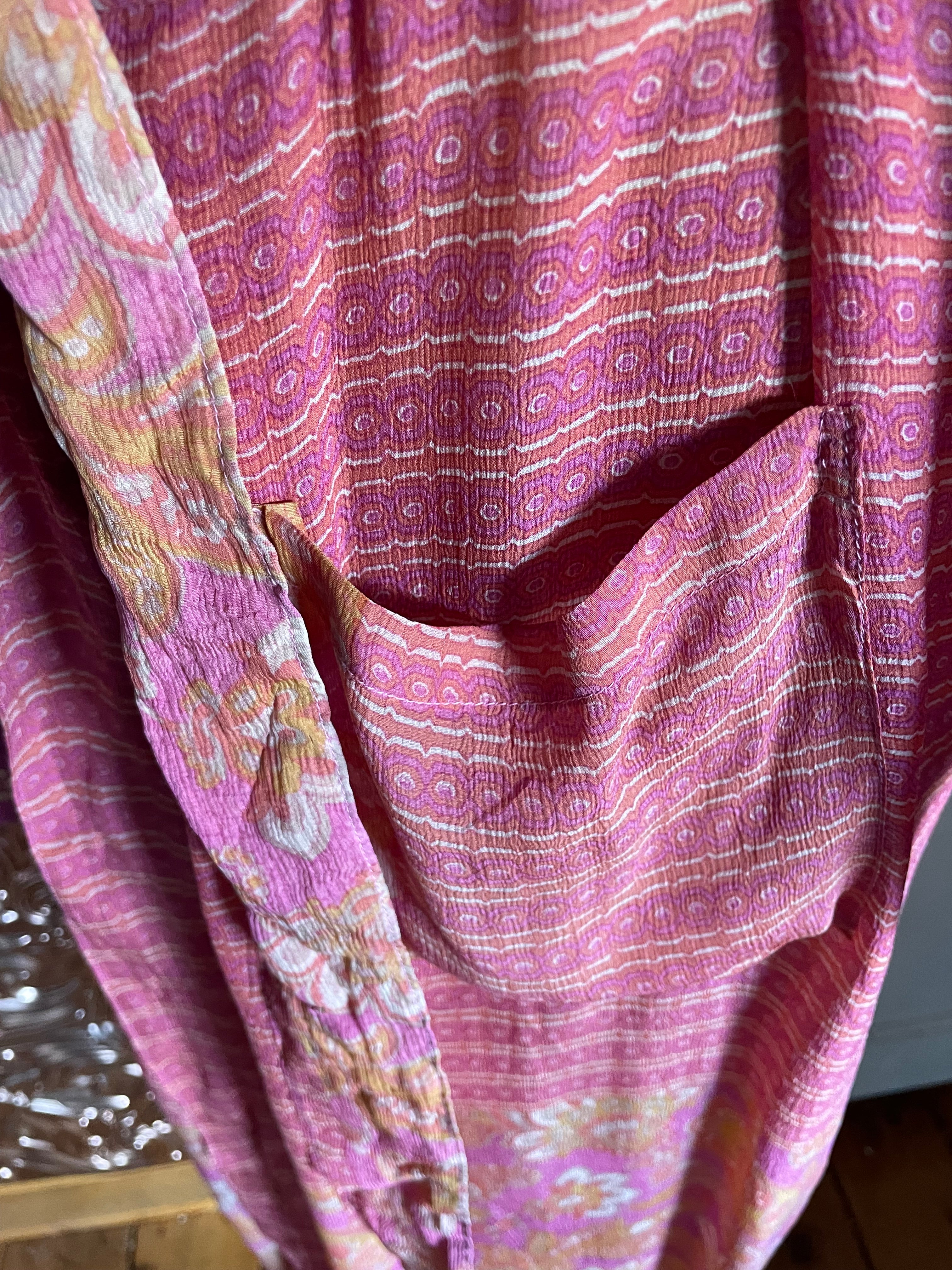 Silk Kimono - Free Size