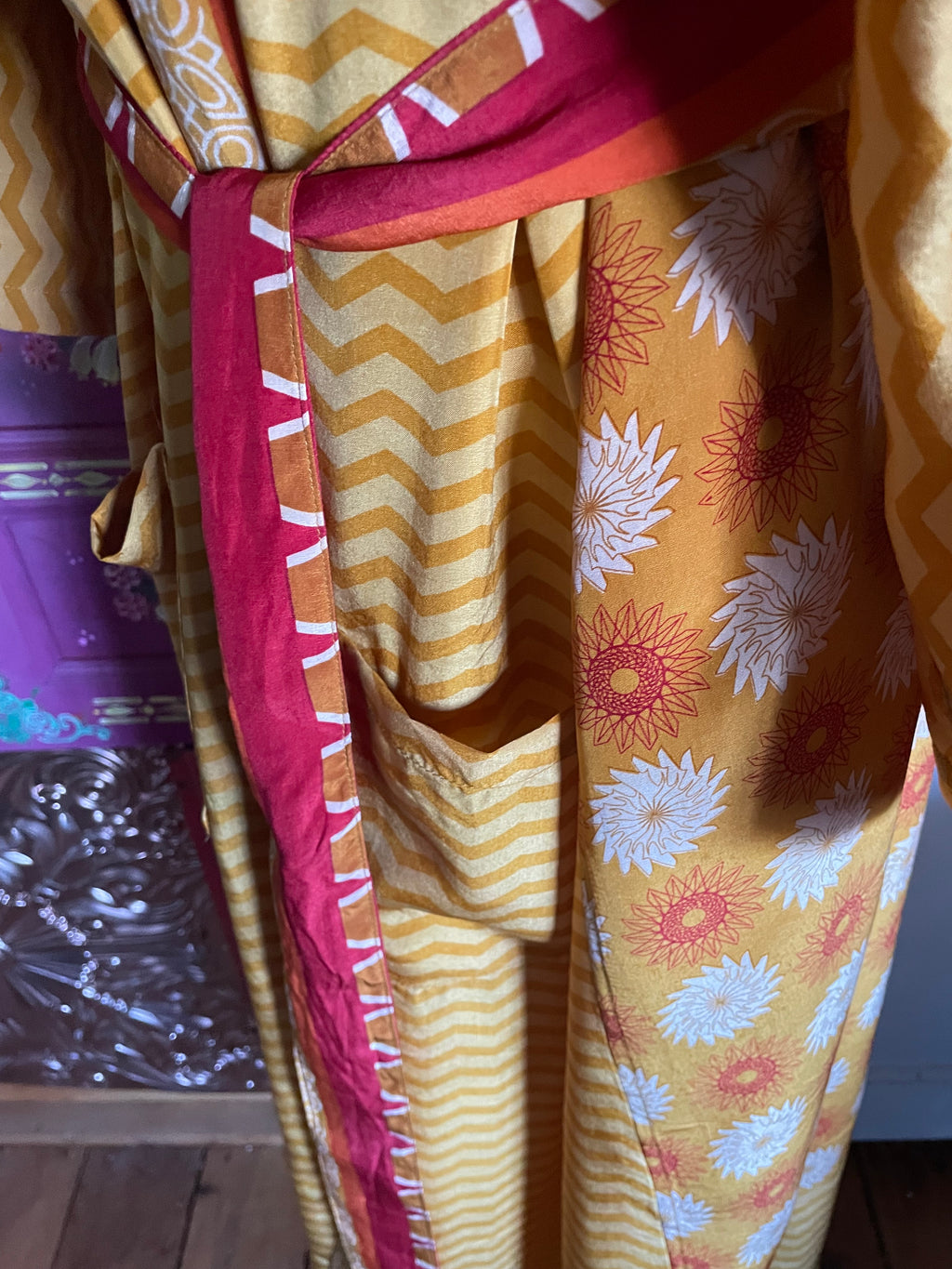 Silk Kimono - Free Size