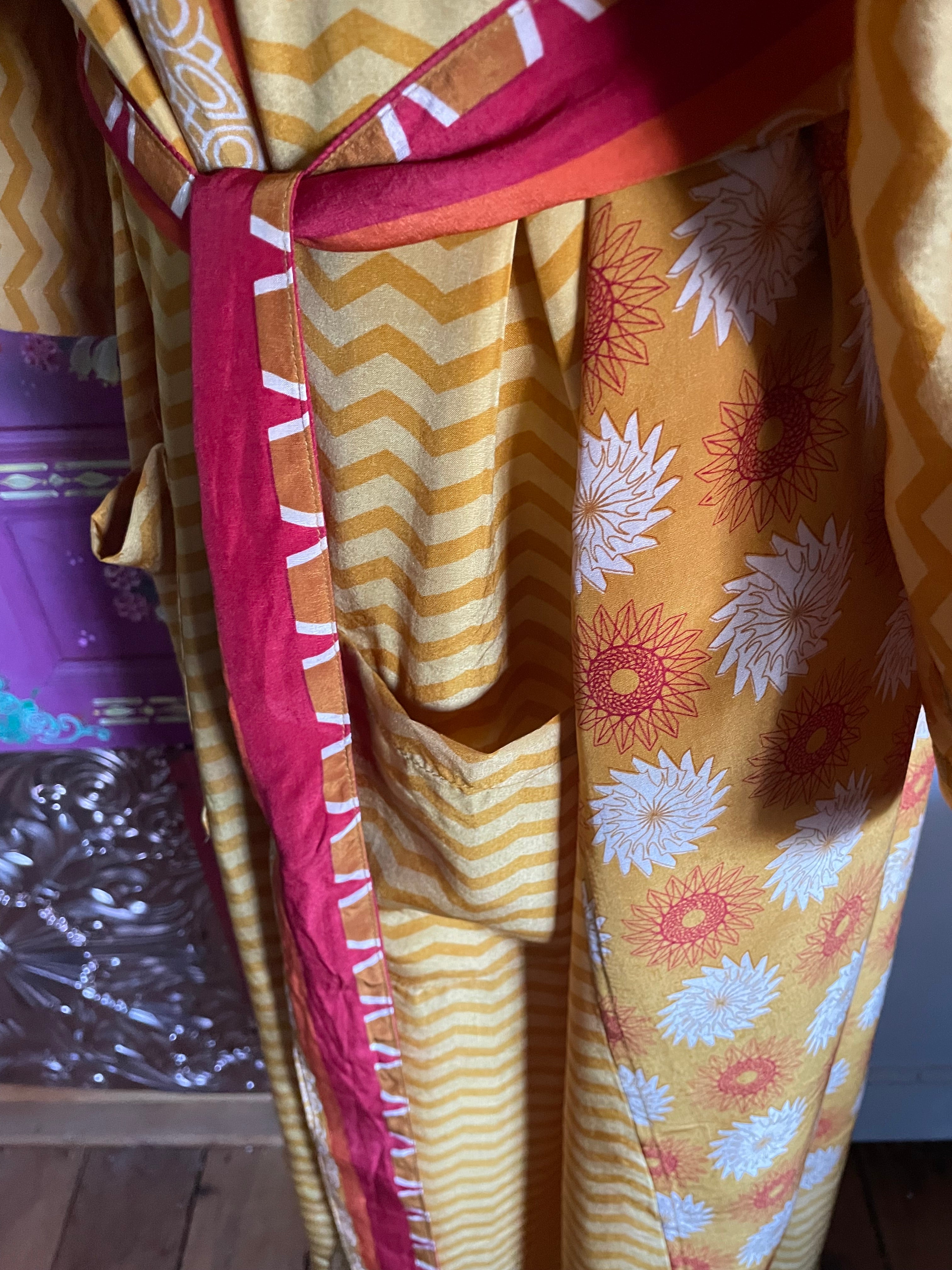 Silk Kimono - Free Size