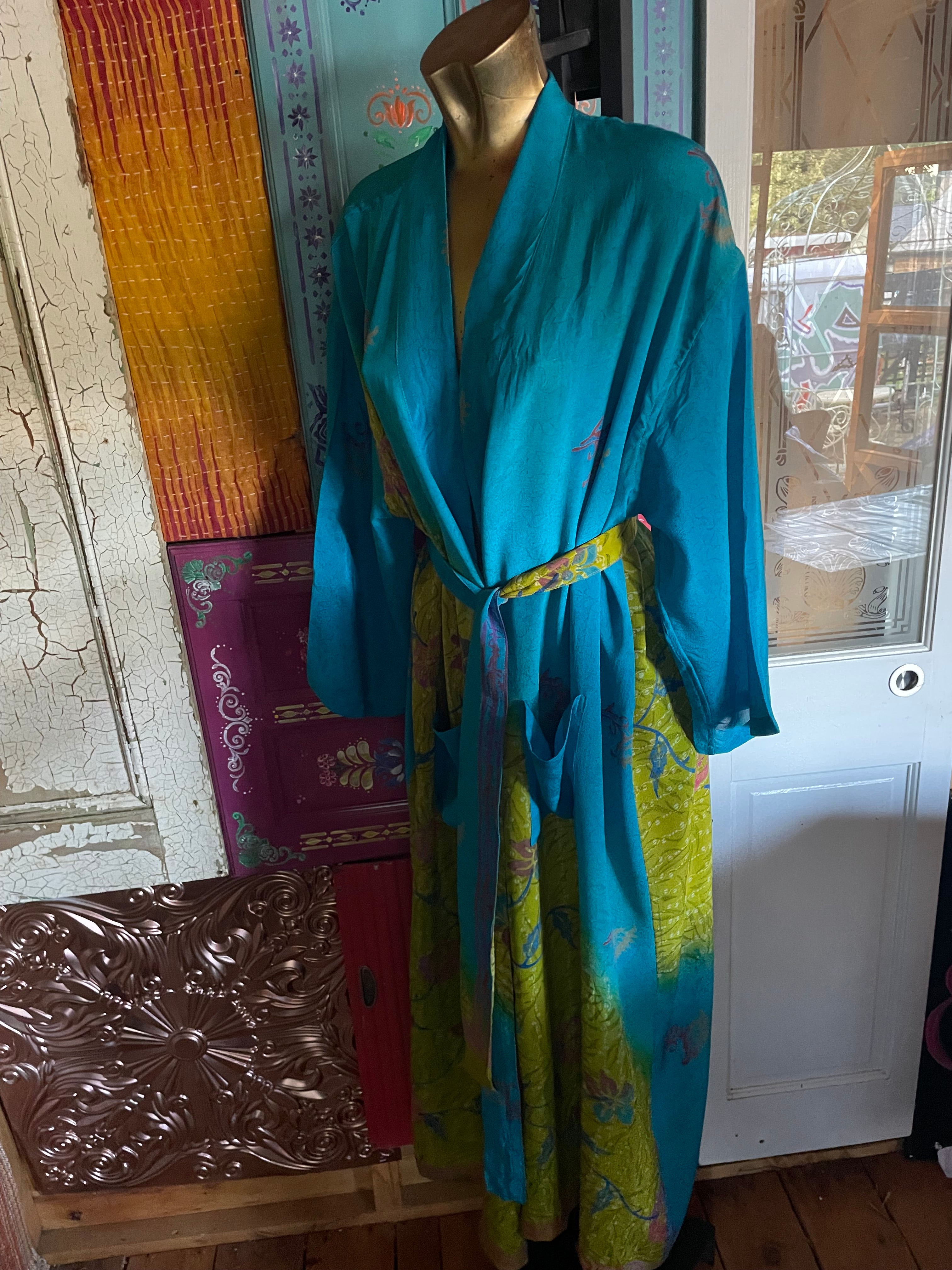 Silk Kimono - Free Size