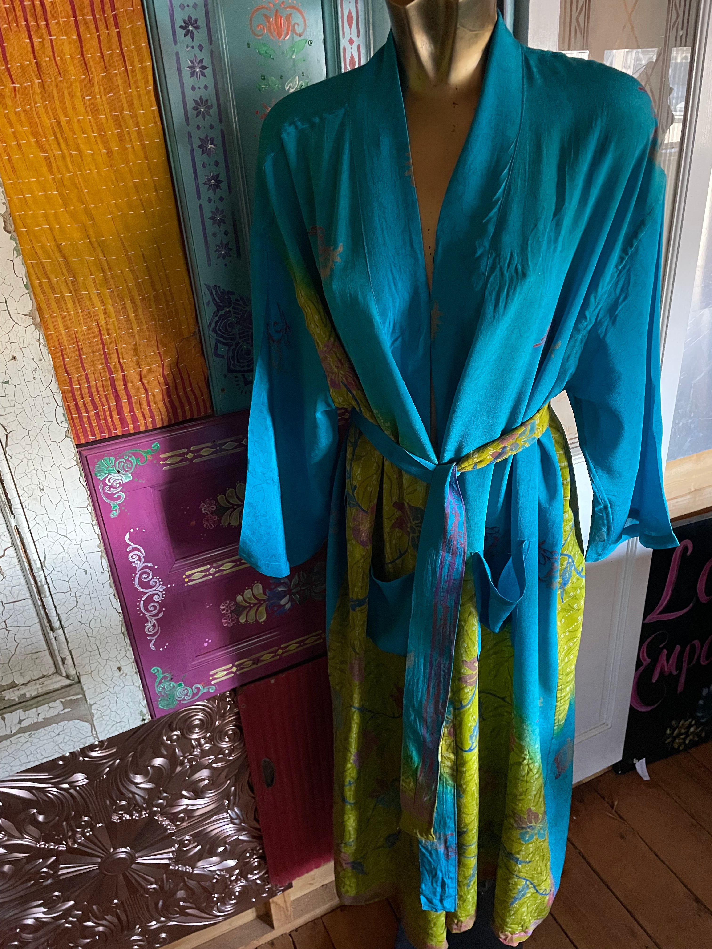 Silk Kimono - Free Size