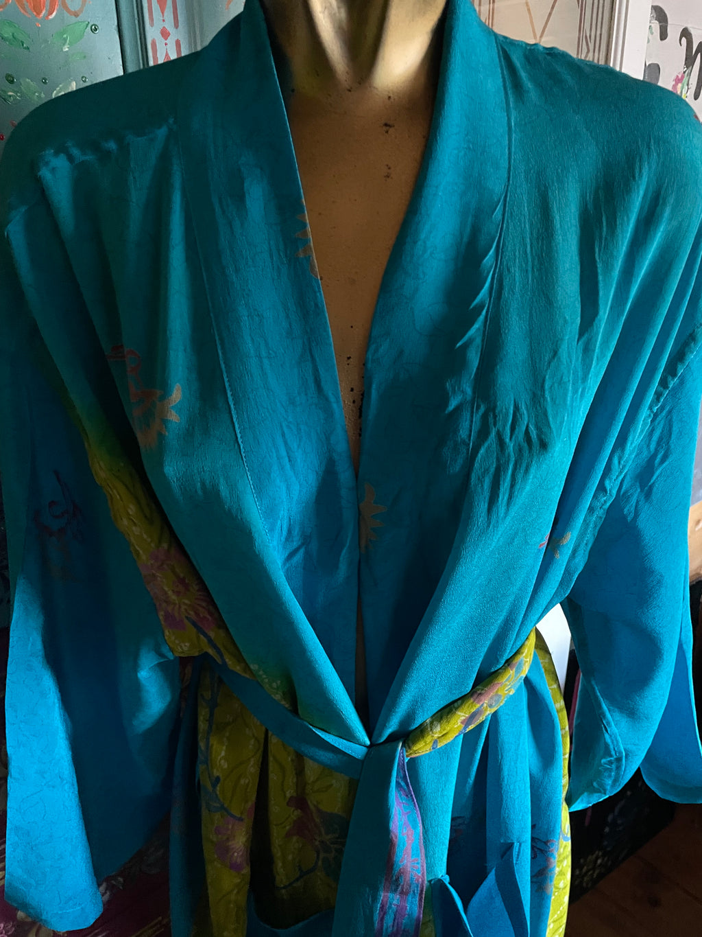 Silk Kimono - Free Size