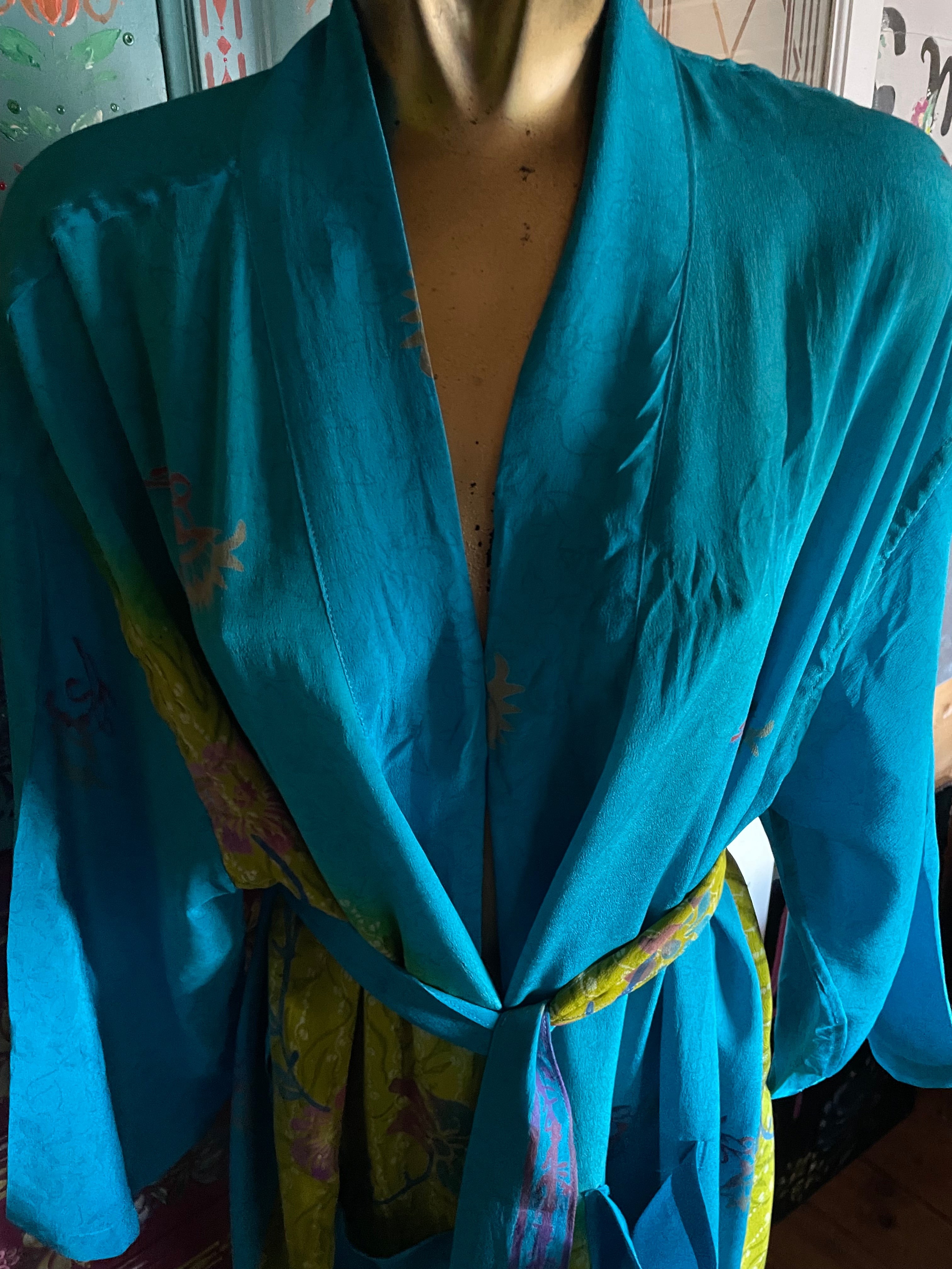 Silk Kimono - Free Size