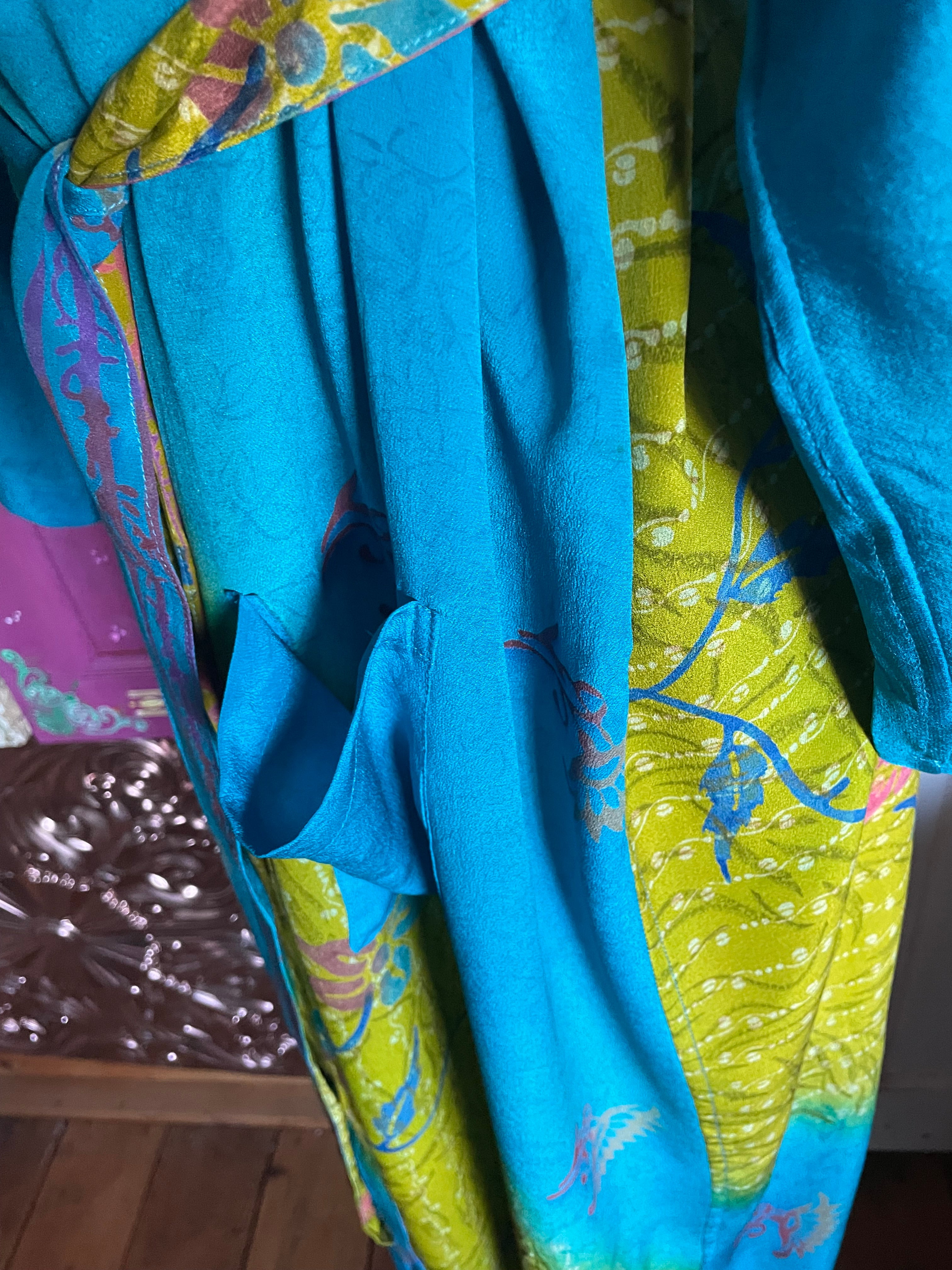 Silk Kimono - Free Size