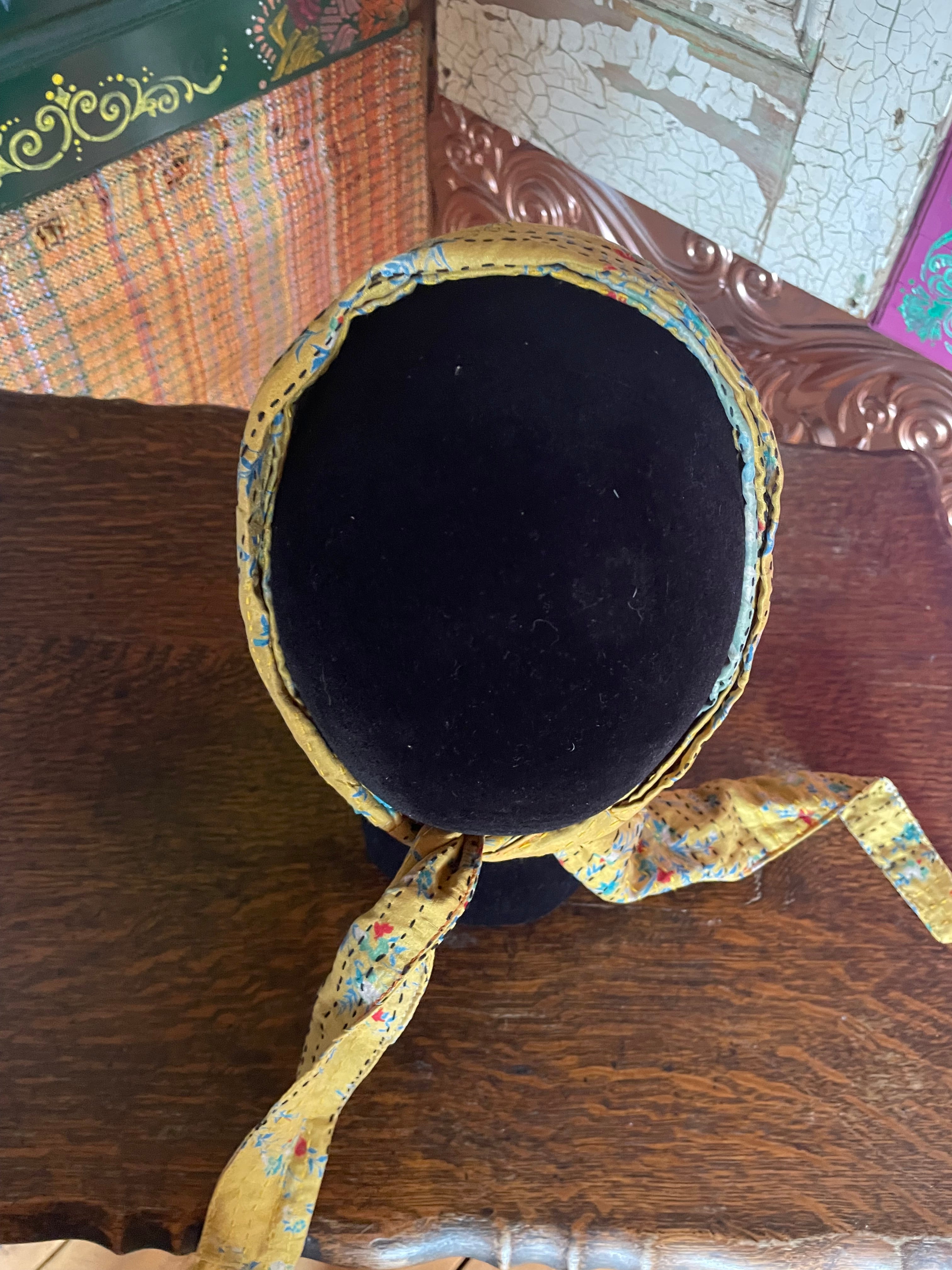 Silk kantha Head Scarf -Reversable