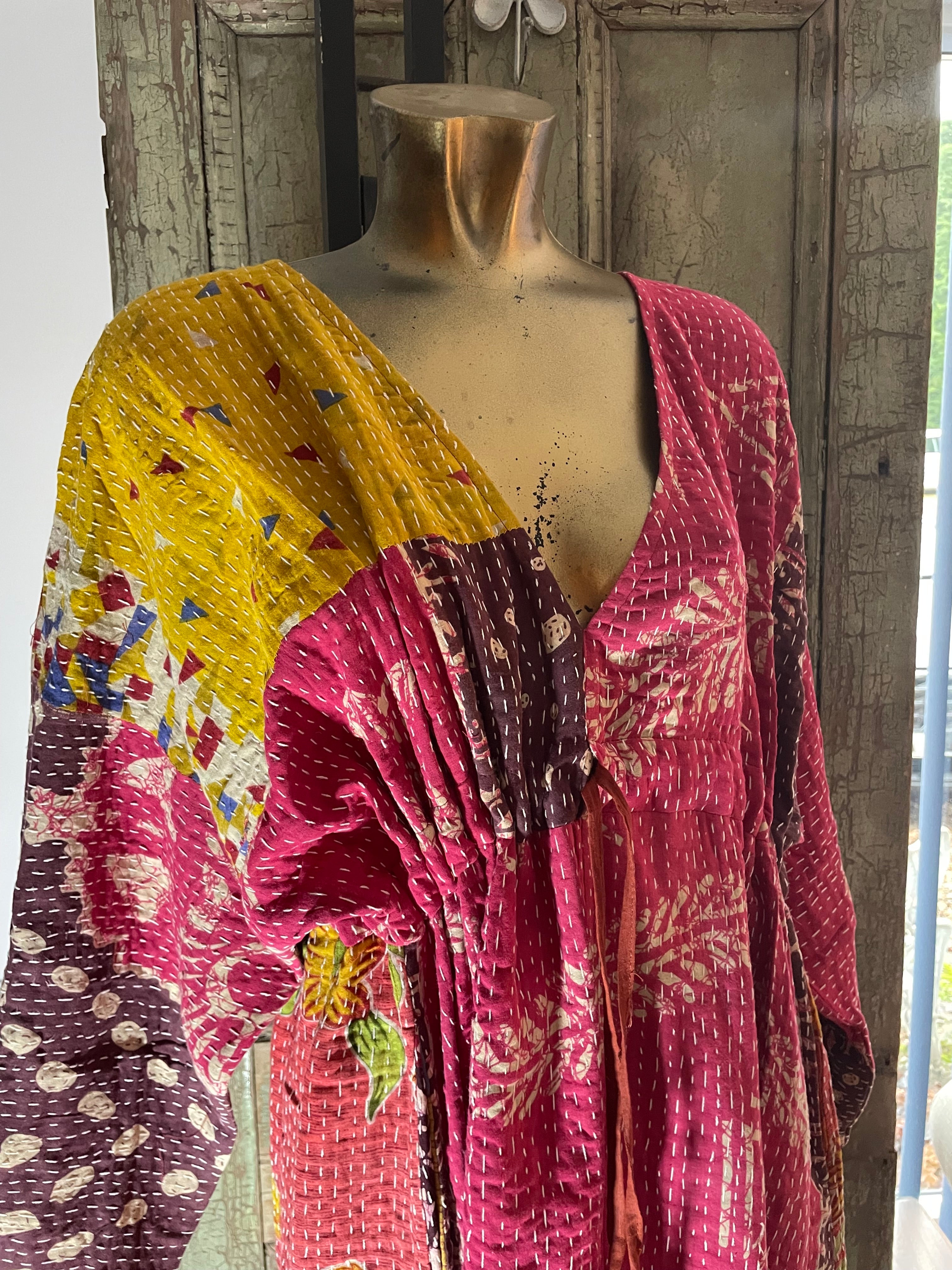 Free Size Kantha Dress