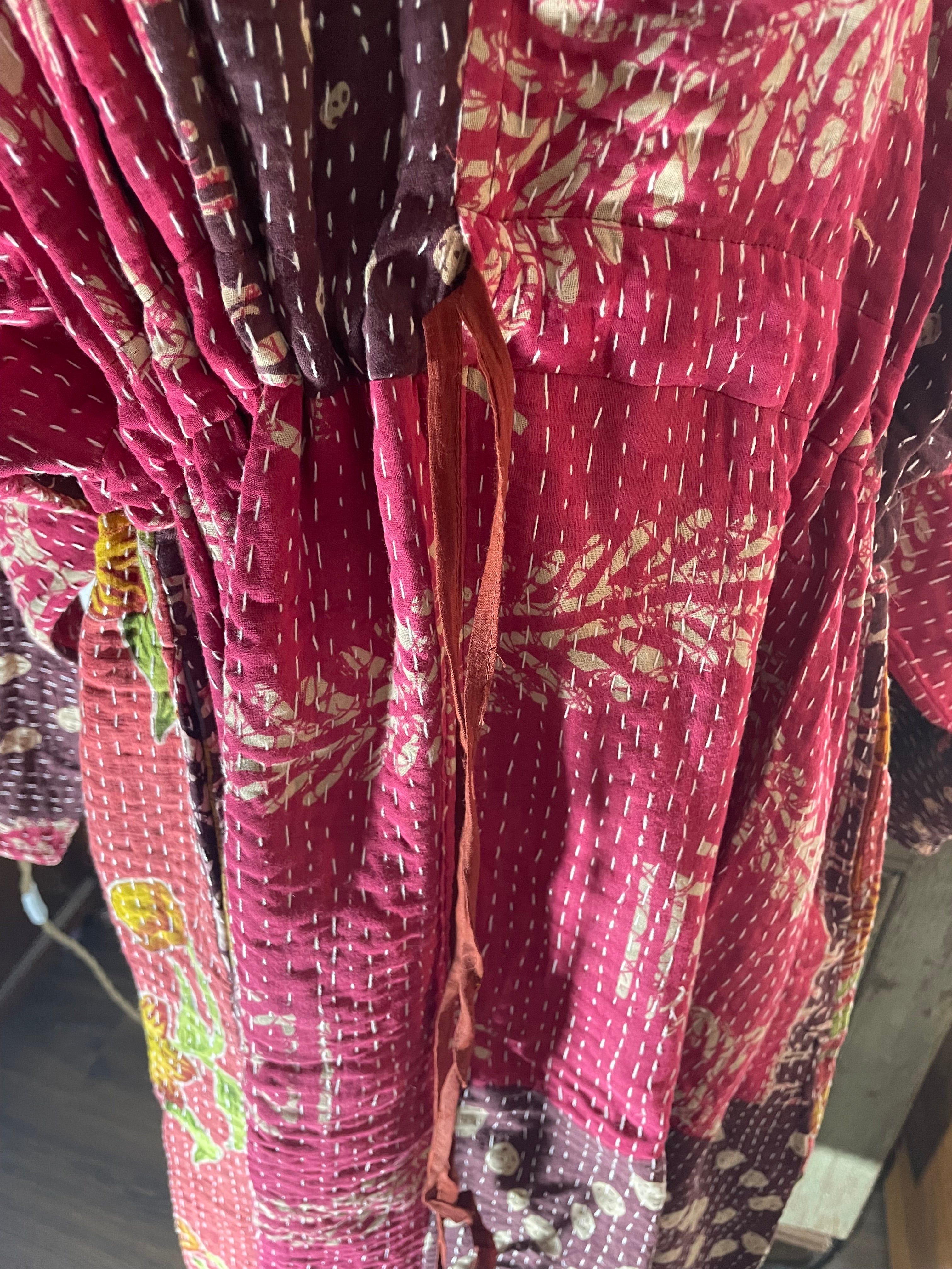 Free Size Kantha Dress