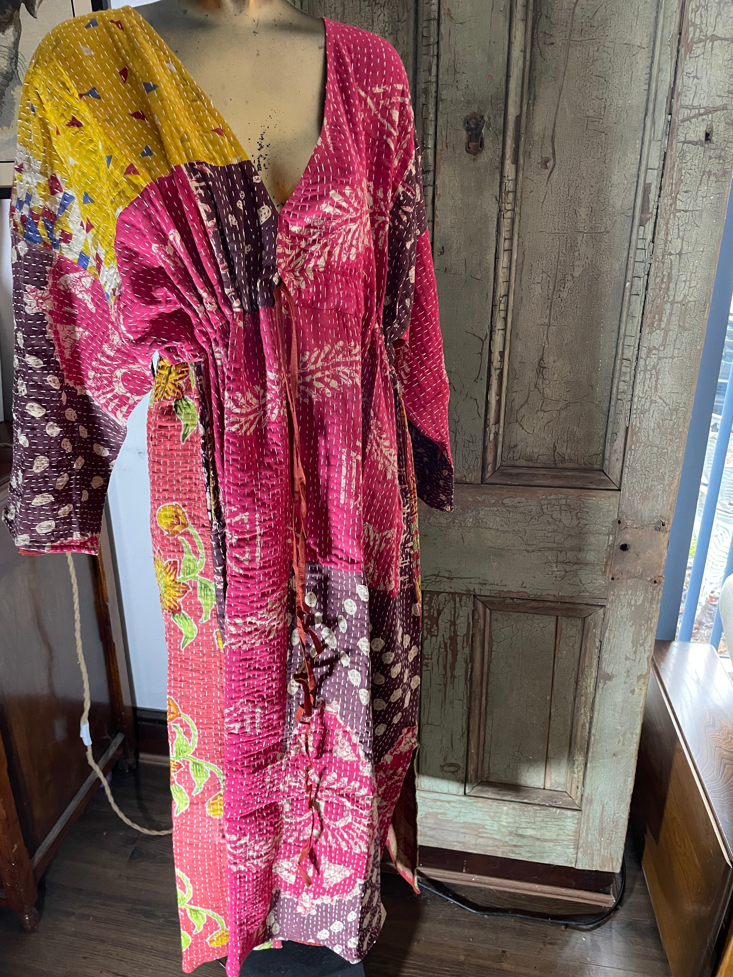 Free Size Kantha Dress