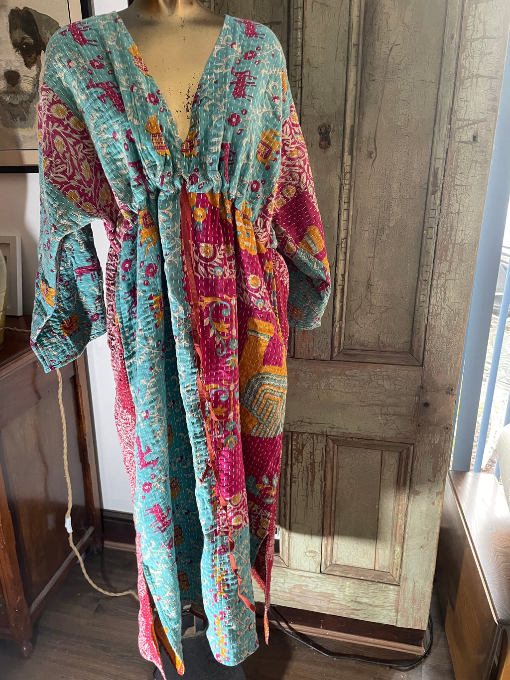 Free Size Kantha Dress