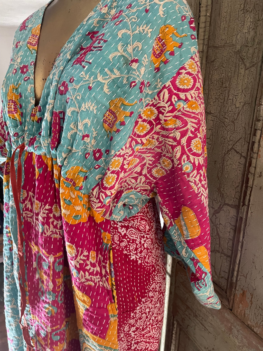 Free Size Kantha Dress